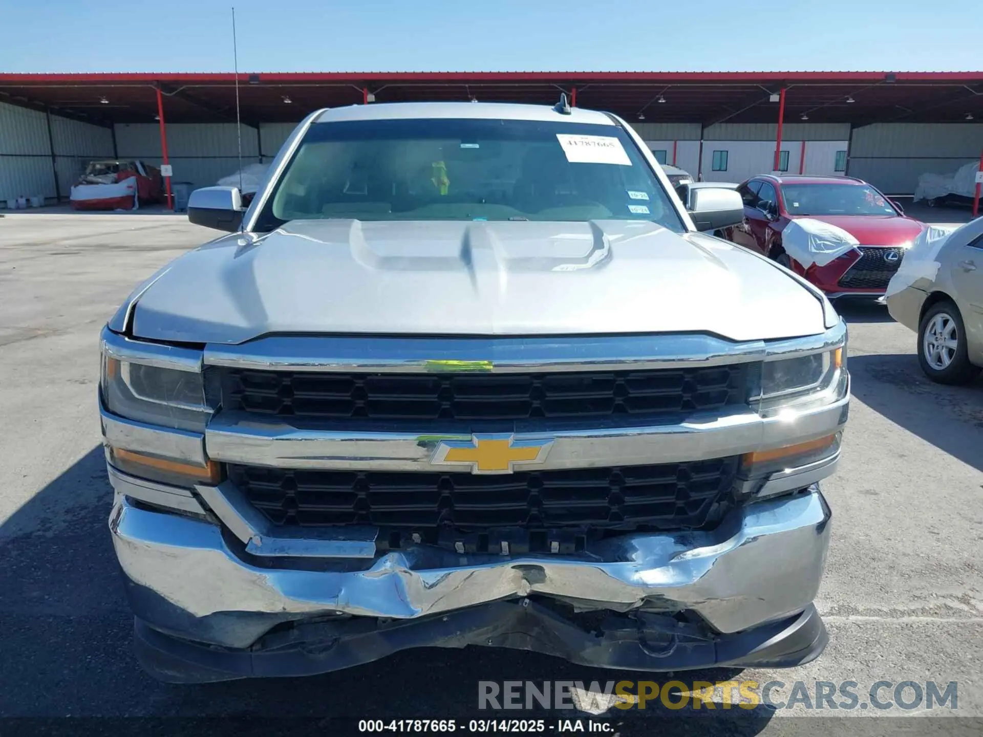 12 Photograph of a damaged car 2GCVKPECXK1143718 CHEVROLET SILVERADO 1500 LD 2019