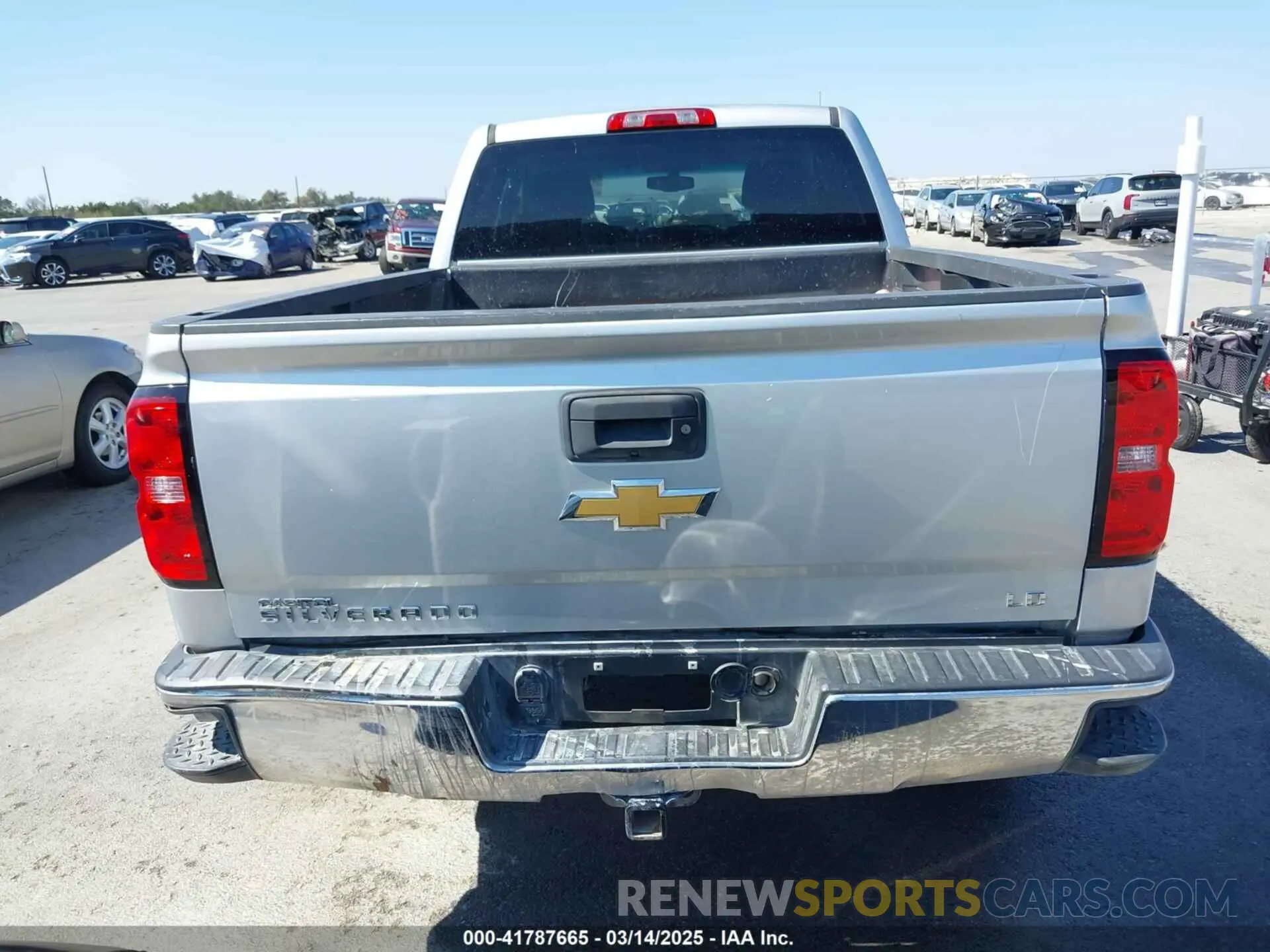 16 Photograph of a damaged car 2GCVKPECXK1143718 CHEVROLET SILVERADO 1500 LD 2019