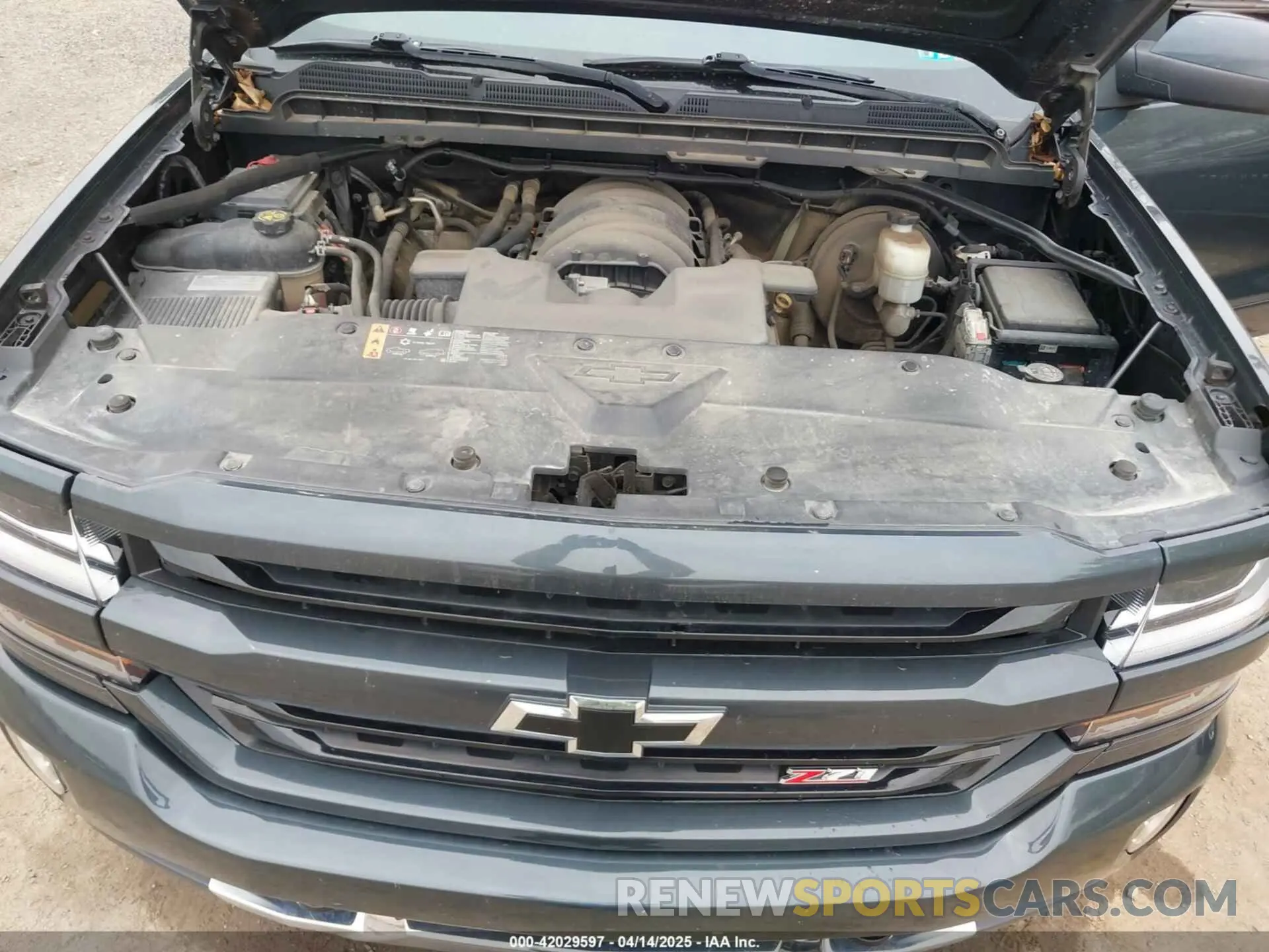 10 Photograph of a damaged car 2GCVKPECXK1148434 CHEVROLET SILVERADO 1500 LD 2019