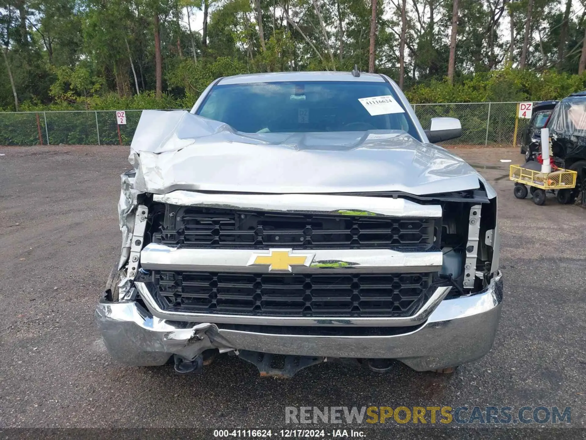 11 Photograph of a damaged car 2GCVKPECXK1158607 CHEVROLET SILVERADO 1500 LD 2019