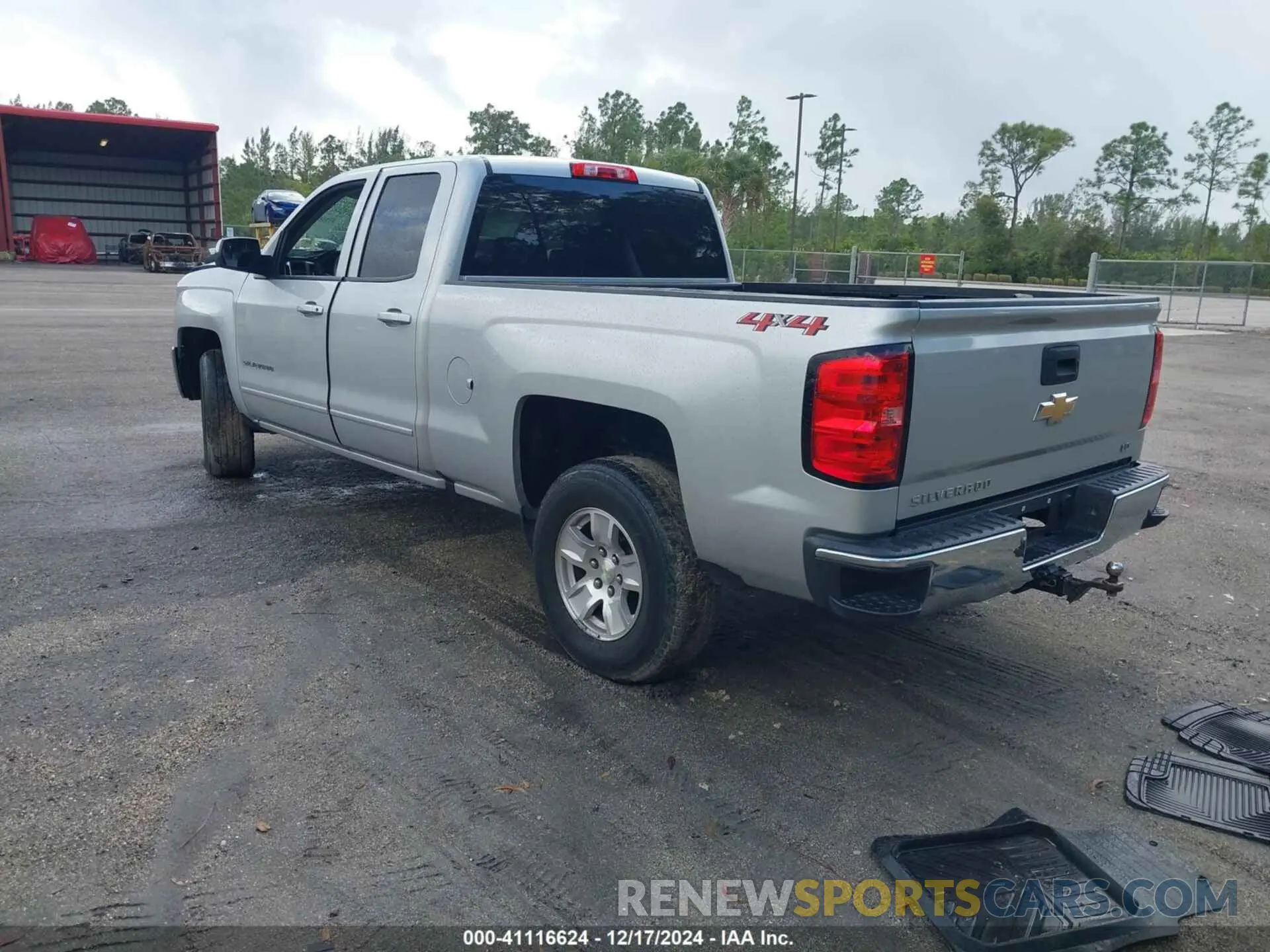 3 Photograph of a damaged car 2GCVKPECXK1158607 CHEVROLET SILVERADO 1500 LD 2019