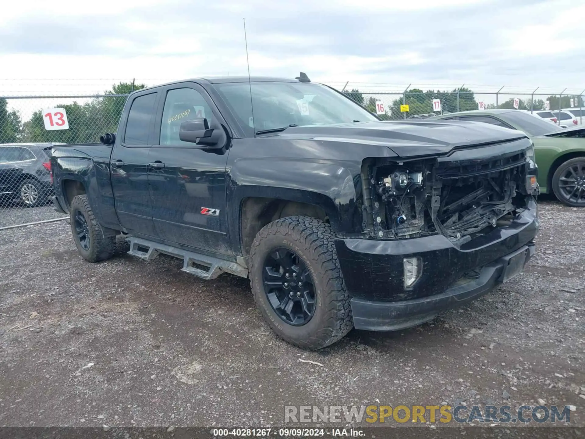 1 Photograph of a damaged car 2GCVKPECXK1204551 CHEVROLET SILVERADO 1500 LD 2019