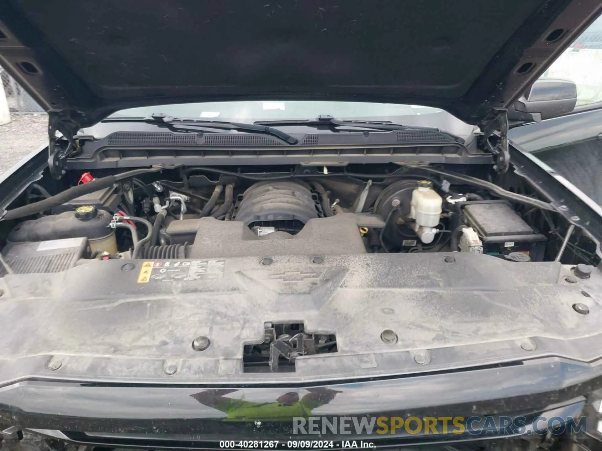 10 Photograph of a damaged car 2GCVKPECXK1204551 CHEVROLET SILVERADO 1500 LD 2019