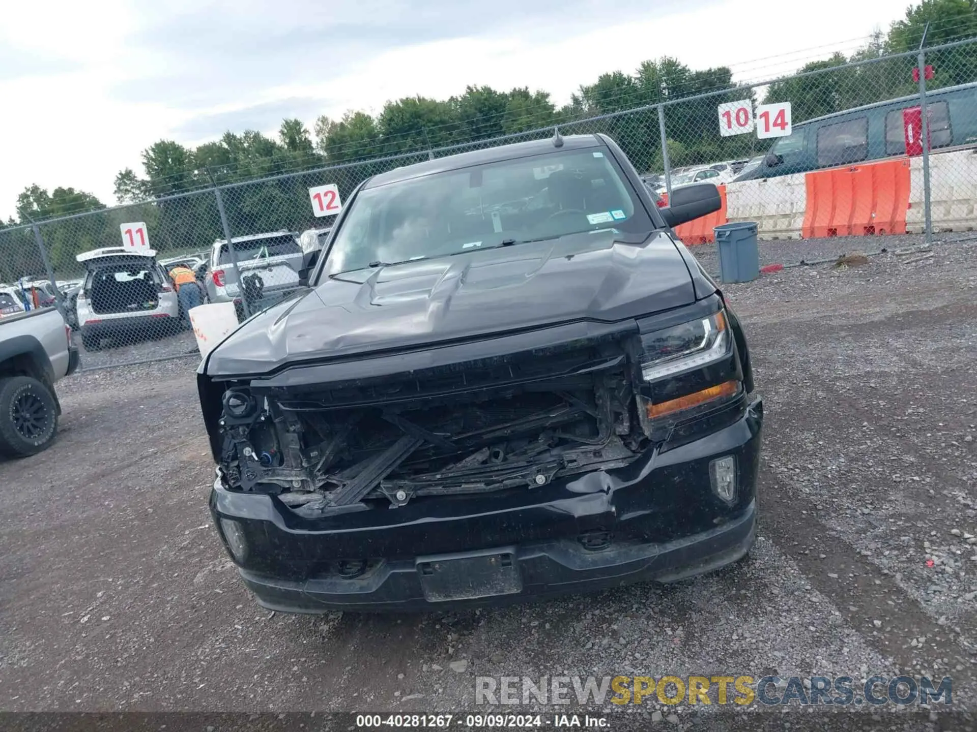 12 Photograph of a damaged car 2GCVKPECXK1204551 CHEVROLET SILVERADO 1500 LD 2019