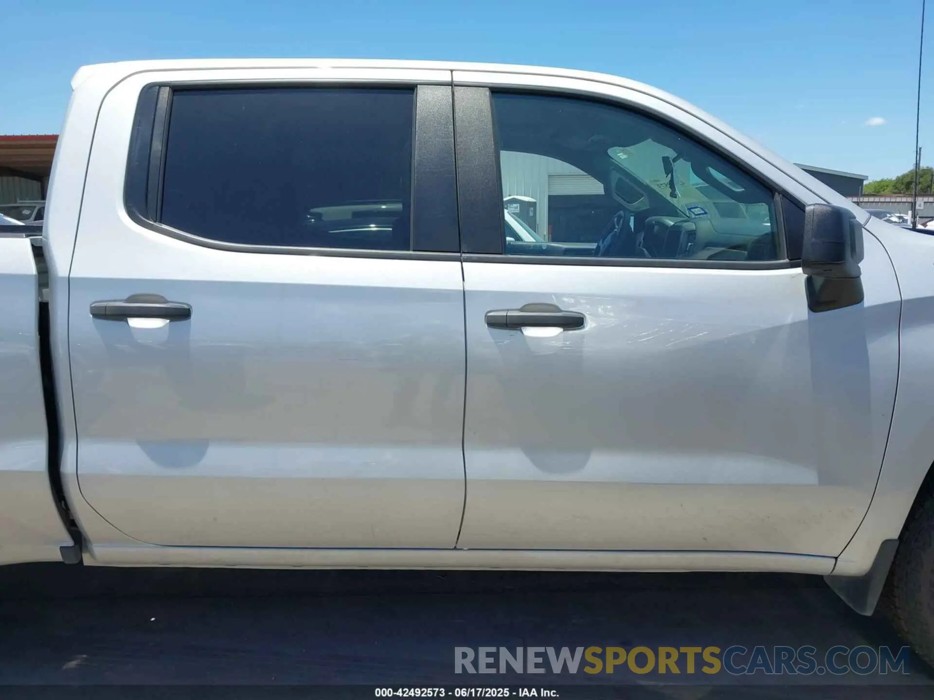 12 Photograph of a damaged car 1GCPWBEK0NZ221605 CHEVROLET SILVERADO 1500 LTD 2022