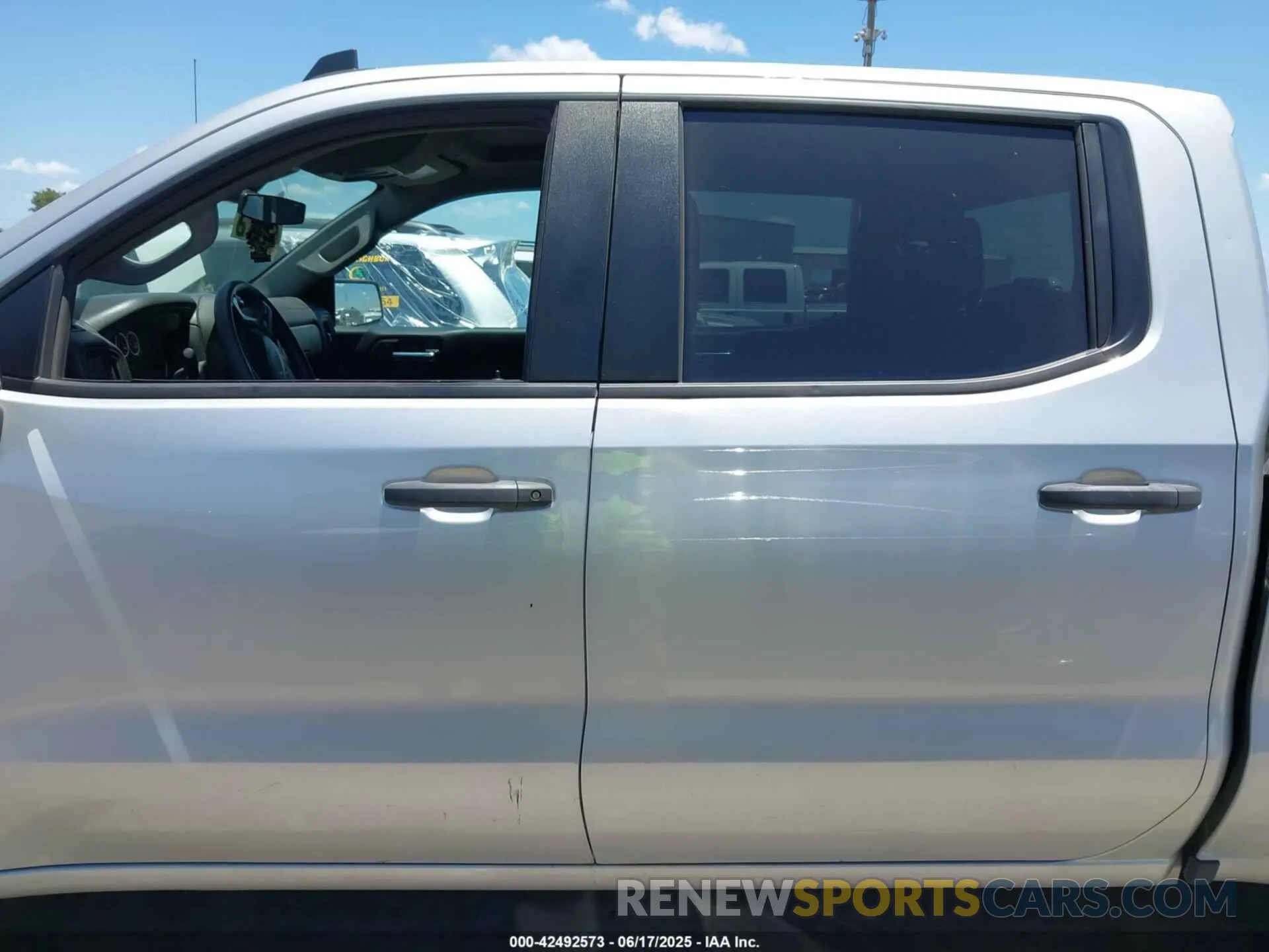 13 Photograph of a damaged car 1GCPWBEK0NZ221605 CHEVROLET SILVERADO 1500 LTD 2022