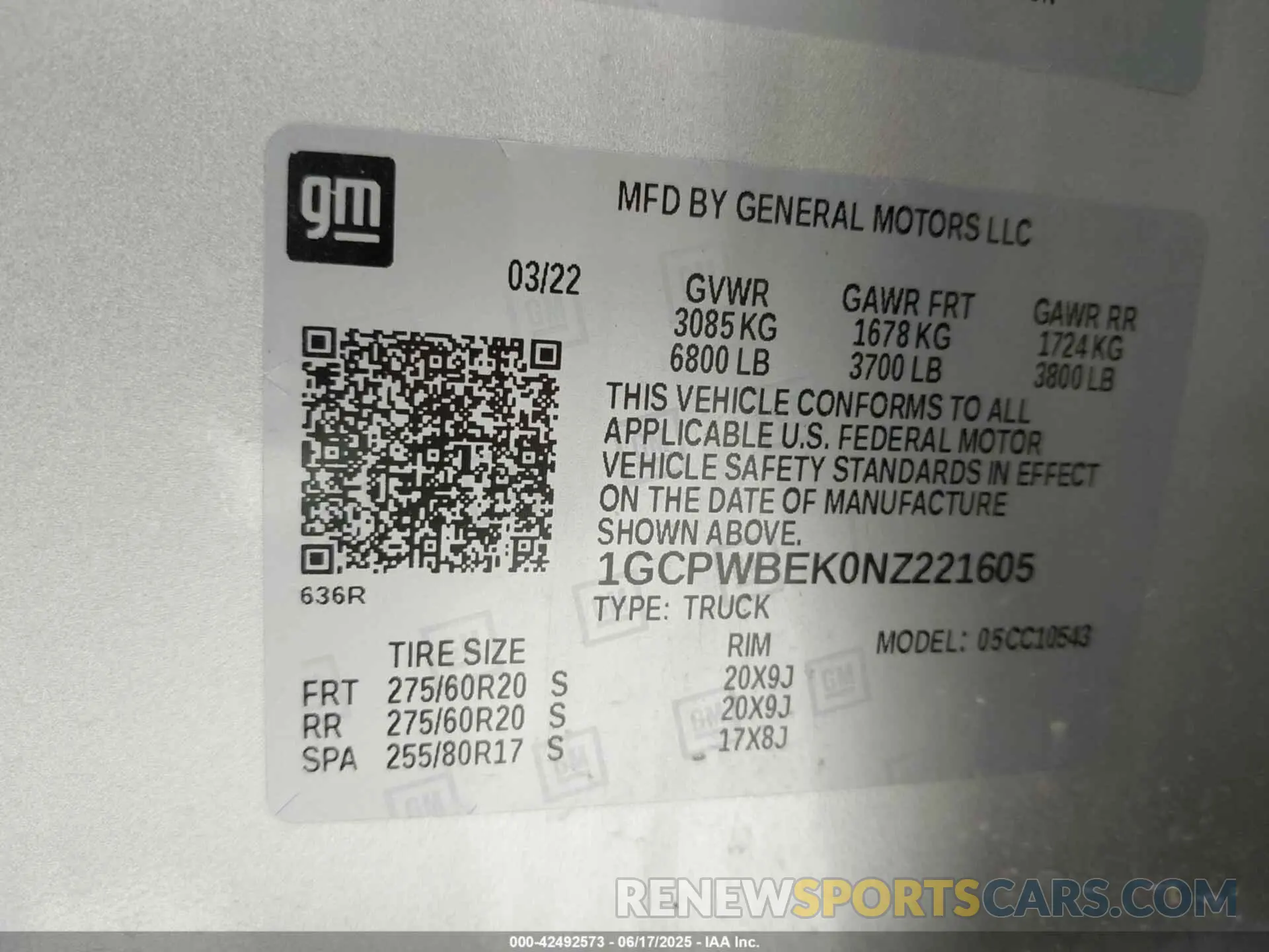 9 Photograph of a damaged car 1GCPWBEK0NZ221605 CHEVROLET SILVERADO 1500 LTD 2022