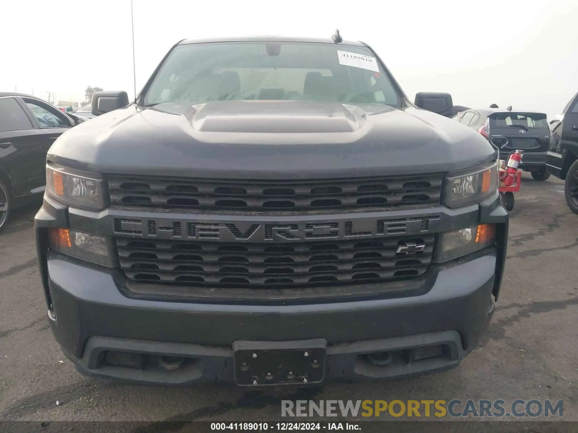 13 Photograph of a damaged car 1GCPWBEK1NZ106169 CHEVROLET SILVERADO 1500 LTD 2022