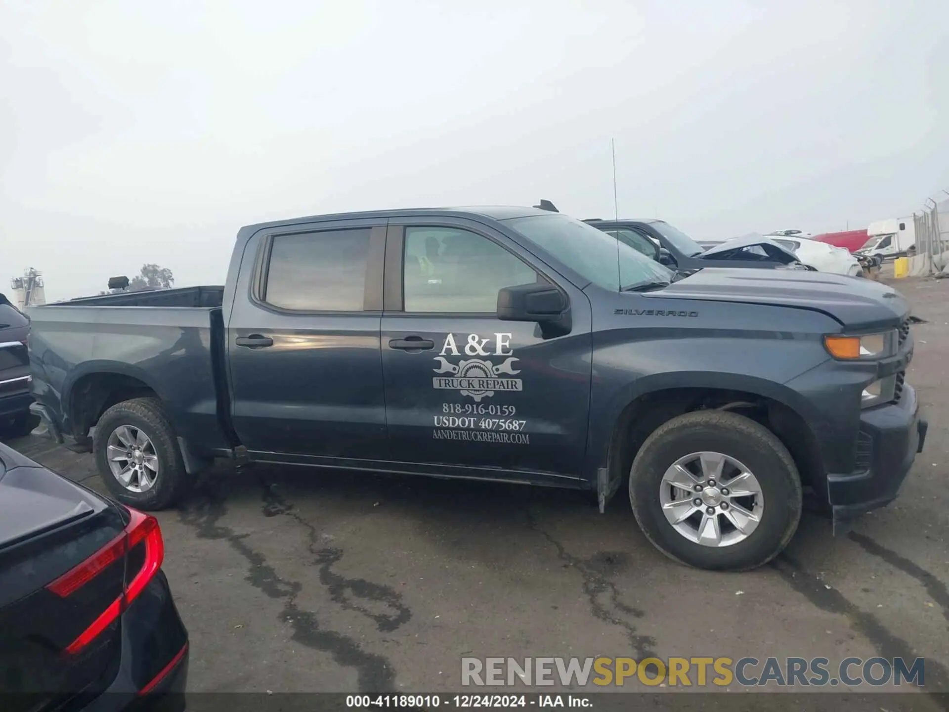 14 Photograph of a damaged car 1GCPWBEK1NZ106169 CHEVROLET SILVERADO 1500 LTD 2022