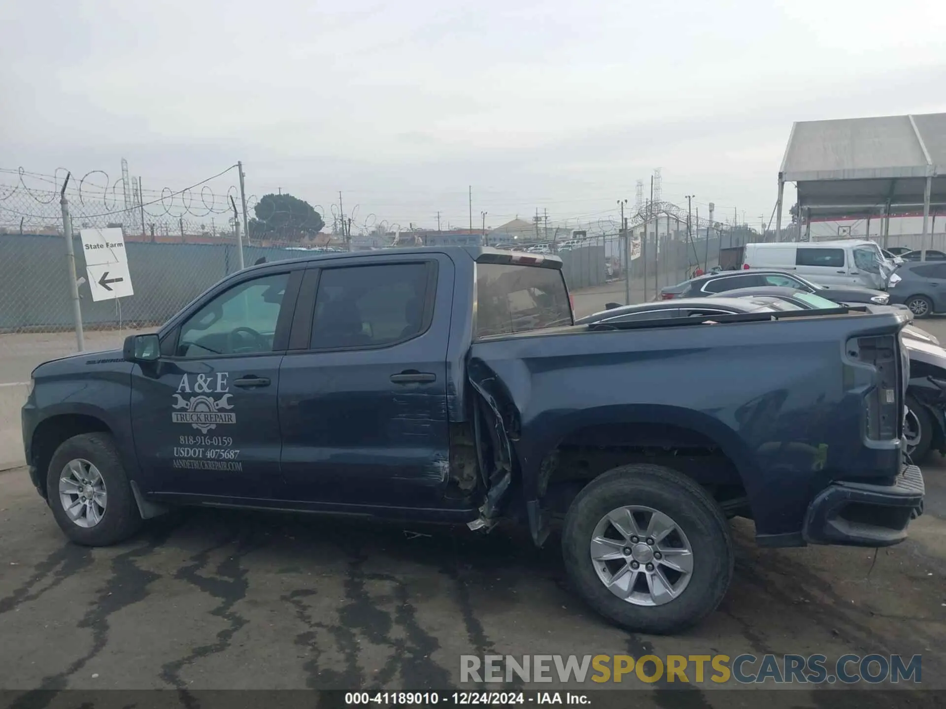 15 Photograph of a damaged car 1GCPWBEK1NZ106169 CHEVROLET SILVERADO 1500 LTD 2022