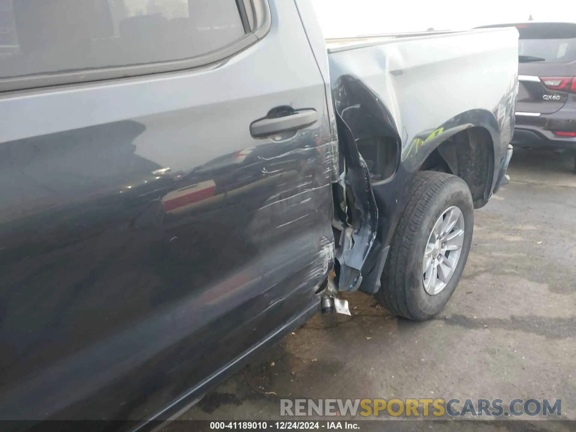6 Photograph of a damaged car 1GCPWBEK1NZ106169 CHEVROLET SILVERADO 1500 LTD 2022