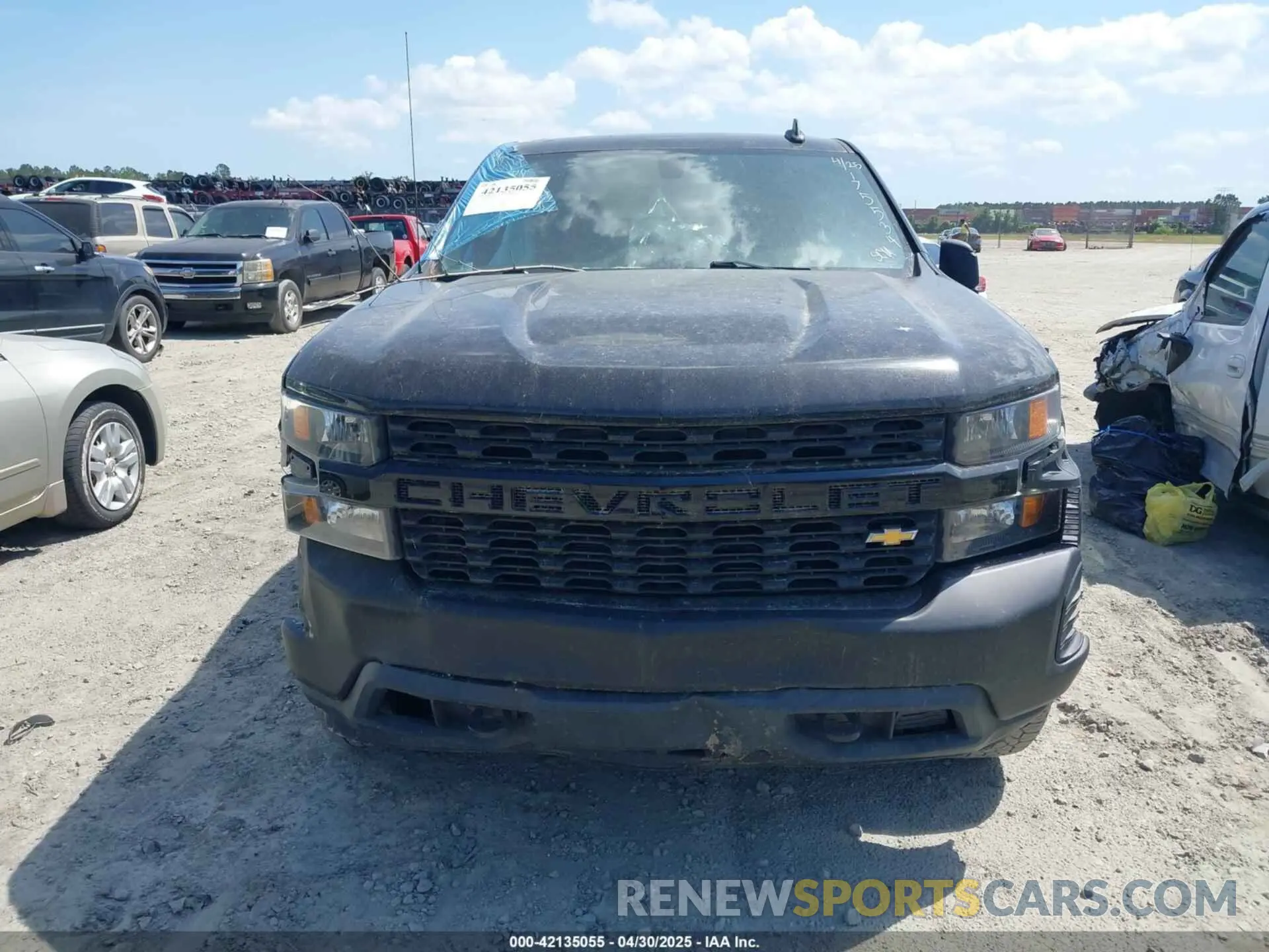 11 Photograph of a damaged car 1GCPWBEK2NZ175534 CHEVROLET SILVERADO 1500 LTD 2022