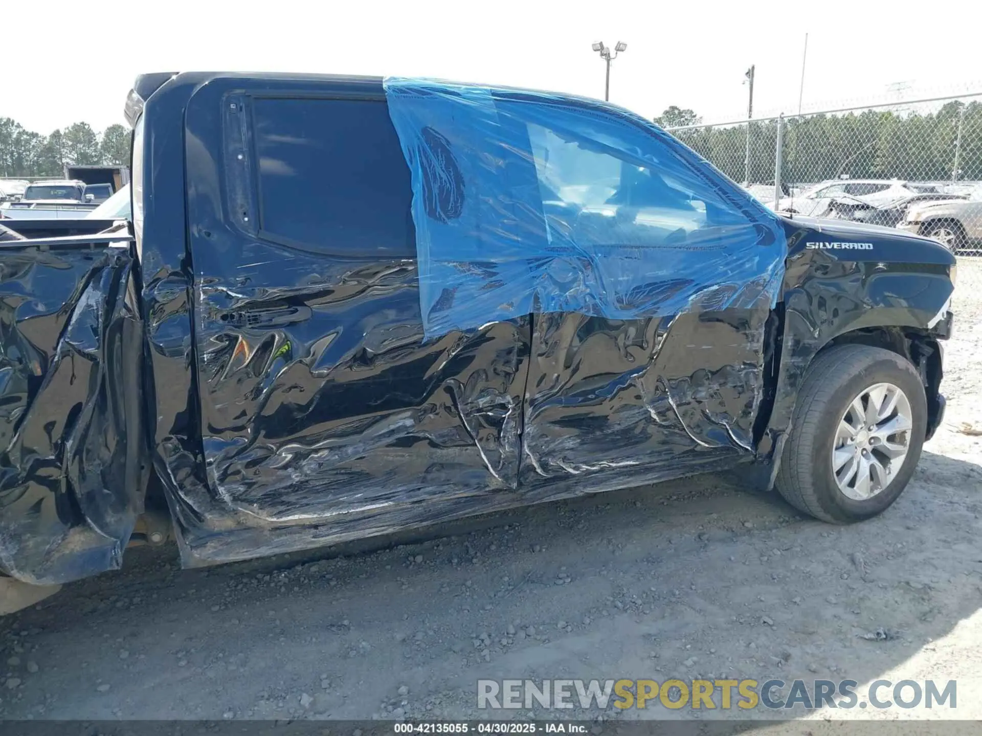 16 Photograph of a damaged car 1GCPWBEK2NZ175534 CHEVROLET SILVERADO 1500 LTD 2022