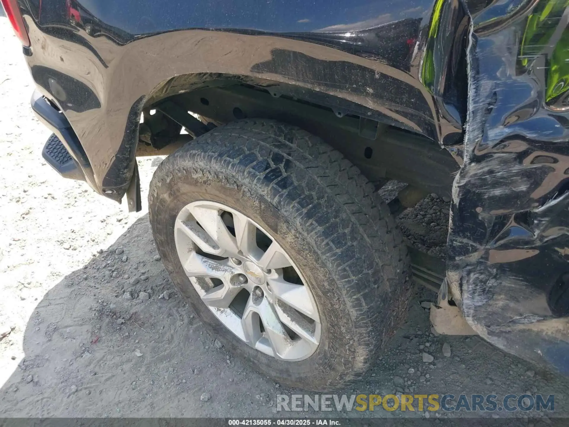 17 Photograph of a damaged car 1GCPWBEK2NZ175534 CHEVROLET SILVERADO 1500 LTD 2022