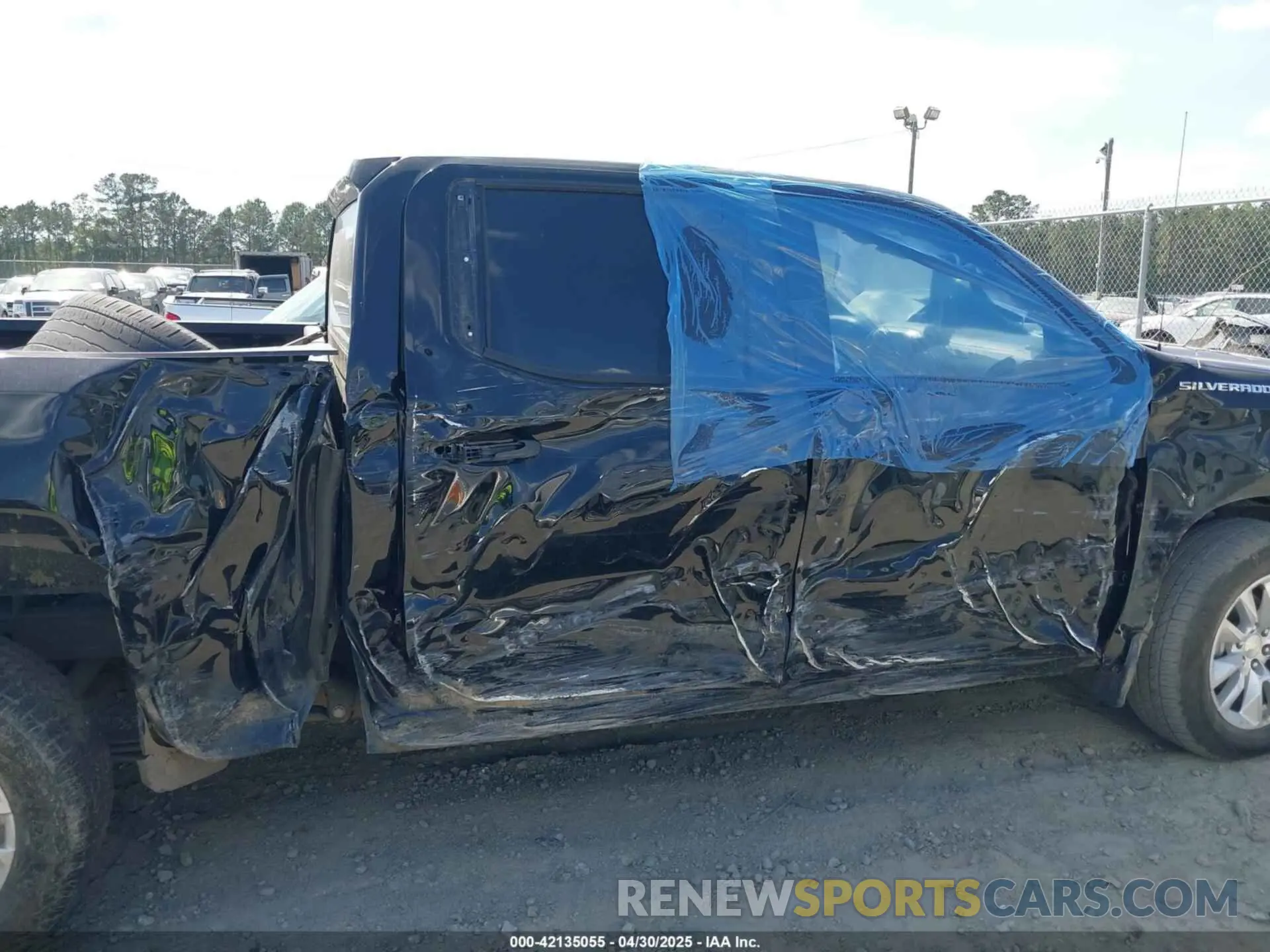6 Photograph of a damaged car 1GCPWBEK2NZ175534 CHEVROLET SILVERADO 1500 LTD 2022