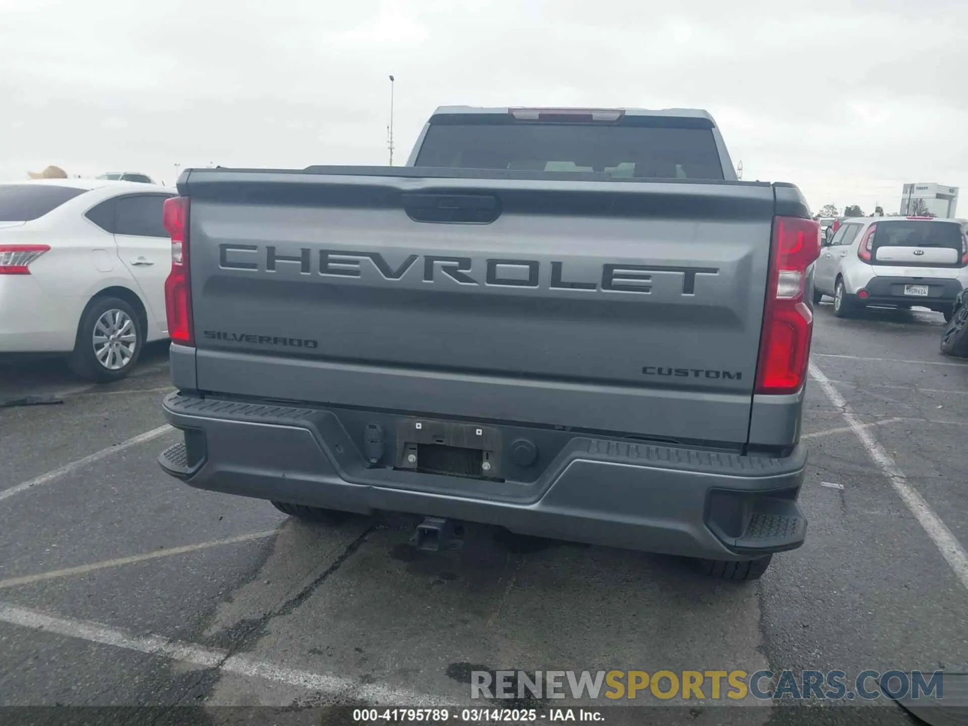 16 Photograph of a damaged car 1GCPWBEK4NZ121877 CHEVROLET SILVERADO 1500 LTD 2022