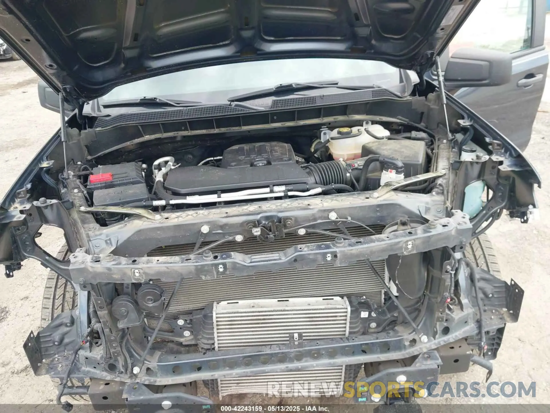 10 Photograph of a damaged car 1GCPWBEK8NZ119114 CHEVROLET SILVERADO 1500 LTD 2022