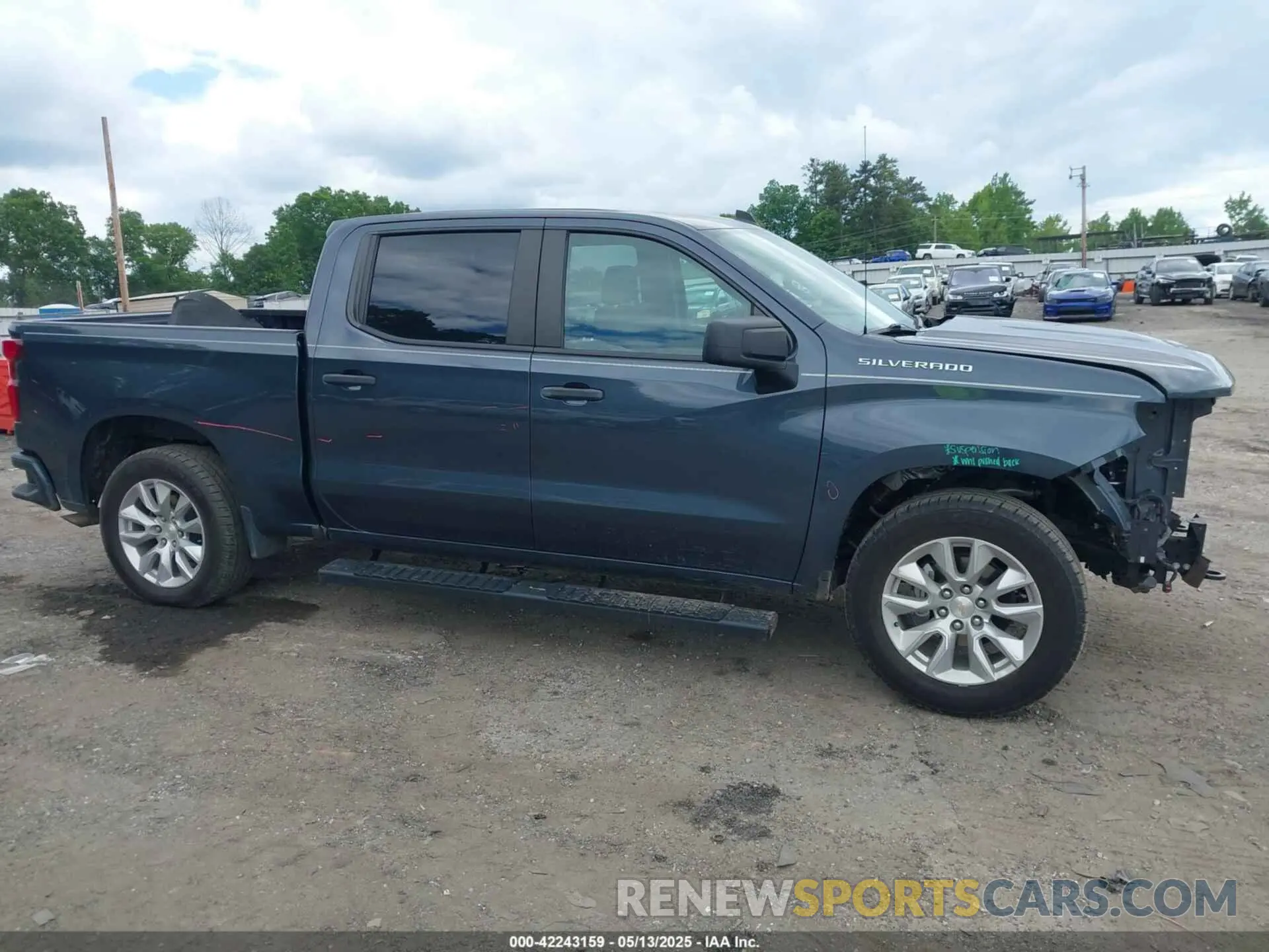 14 Photograph of a damaged car 1GCPWBEK8NZ119114 CHEVROLET SILVERADO 1500 LTD 2022