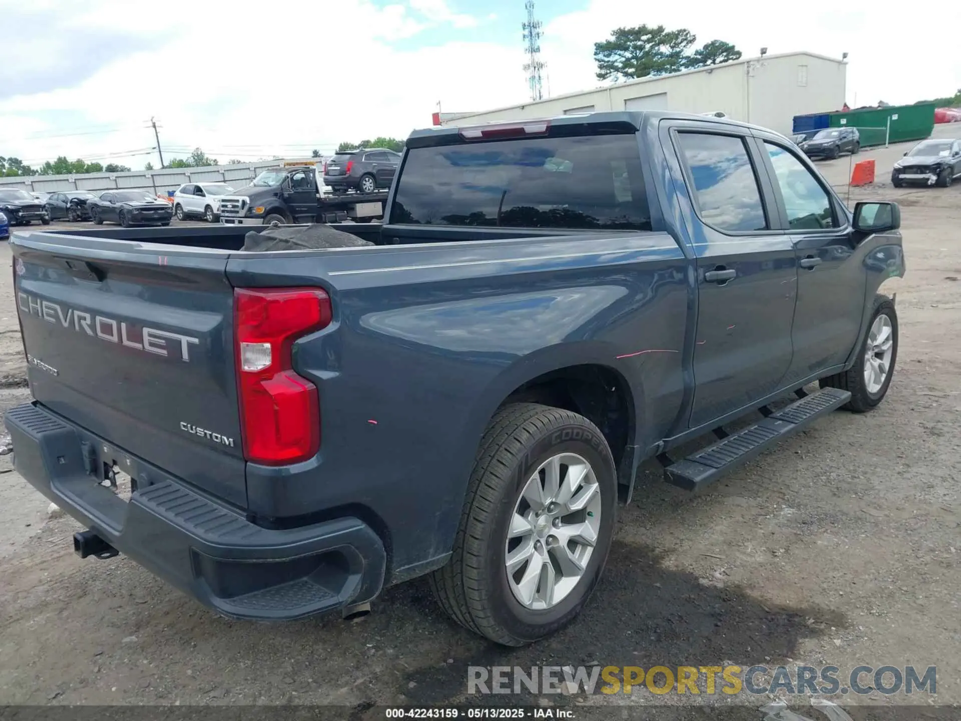 4 Photograph of a damaged car 1GCPWBEK8NZ119114 CHEVROLET SILVERADO 1500 LTD 2022