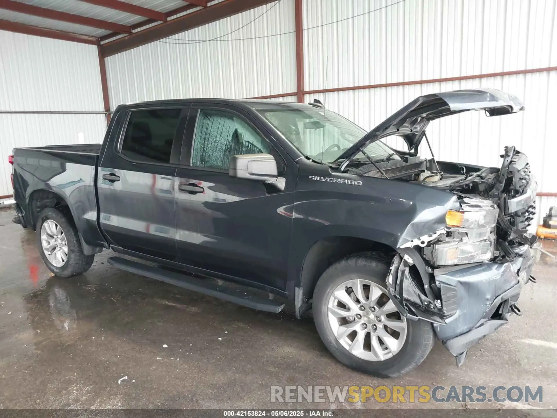 17 Photograph of a damaged car 1GCPWBEKXNZ169447 CHEVROLET SILVERADO 1500 LTD 2022
