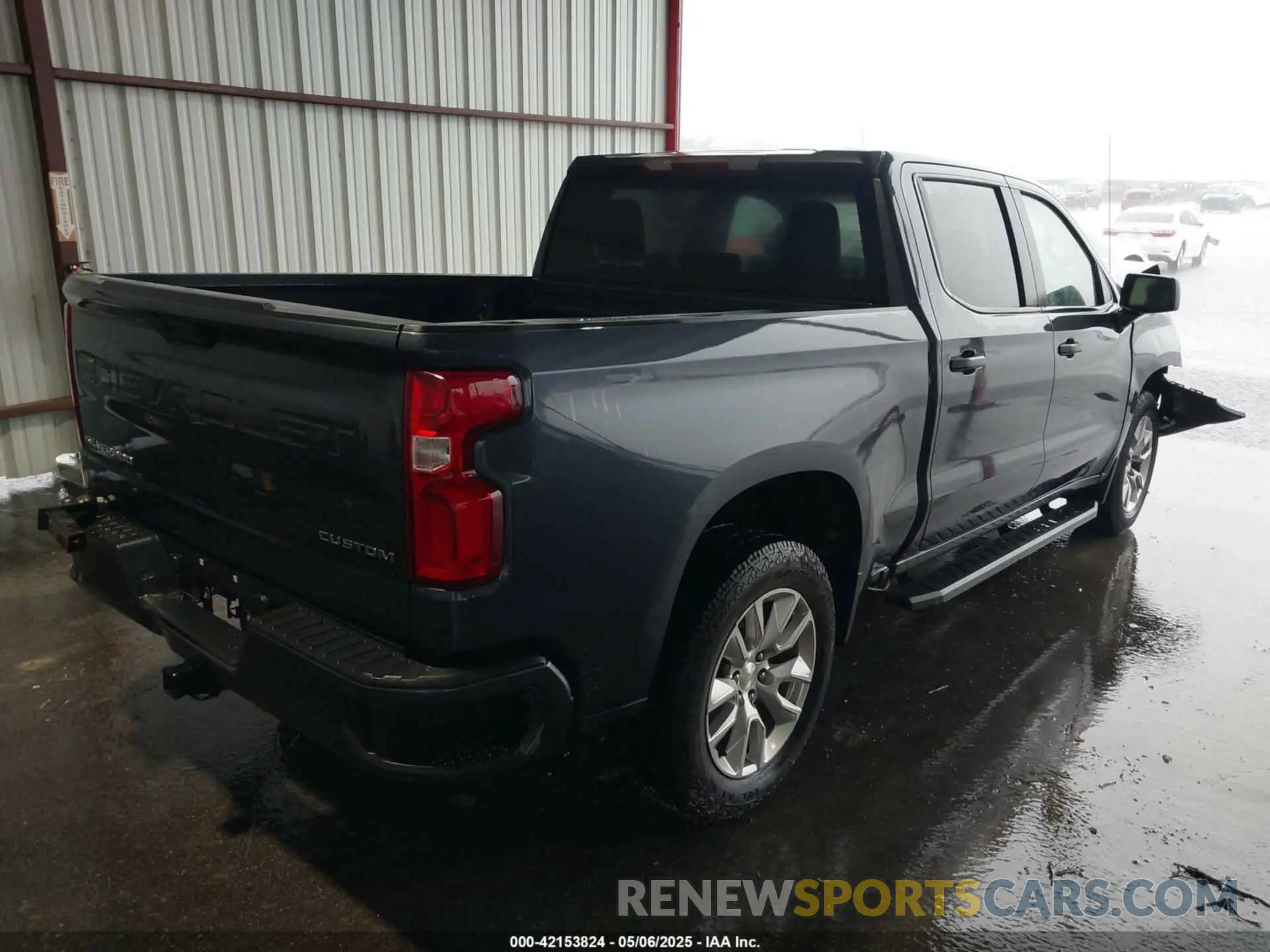 4 Photograph of a damaged car 1GCPWBEKXNZ169447 CHEVROLET SILVERADO 1500 LTD 2022