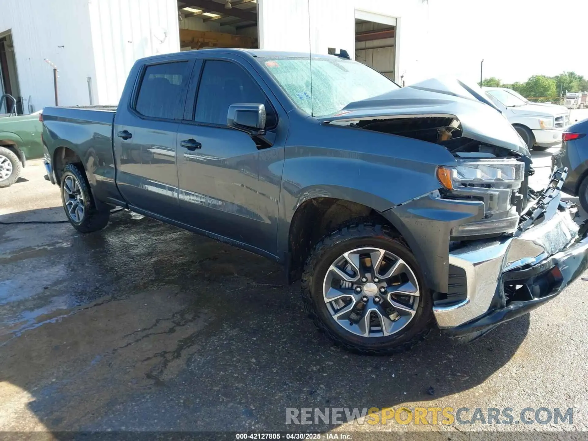 1 Photograph of a damaged car 1GCPWCED1NZ215139 CHEVROLET SILVERADO 1500 LTD 2022
