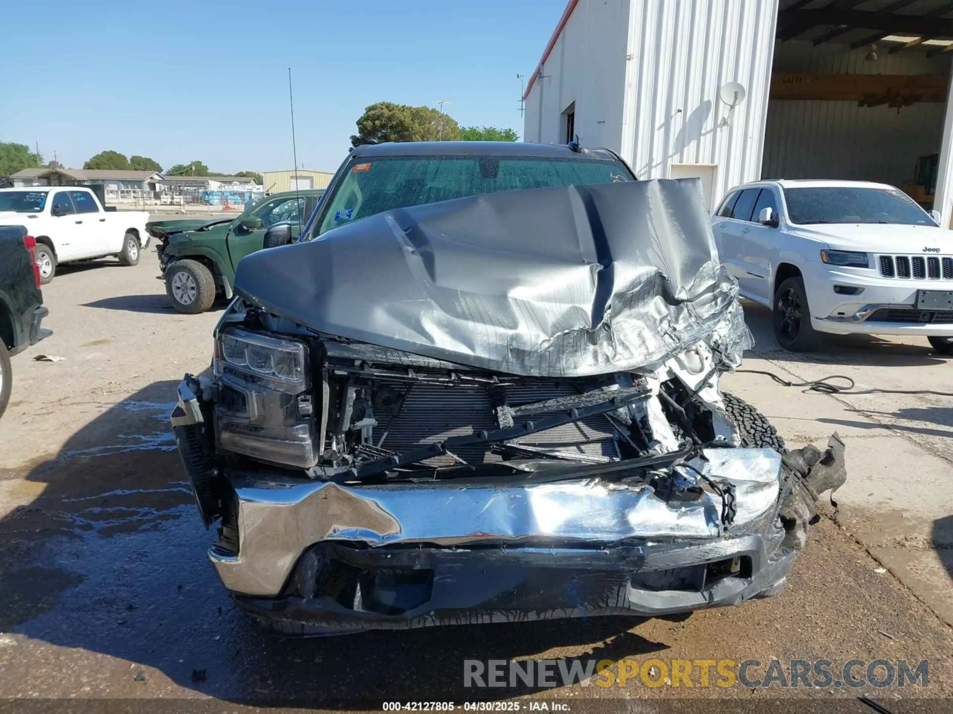 11 Photograph of a damaged car 1GCPWCED1NZ215139 CHEVROLET SILVERADO 1500 LTD 2022