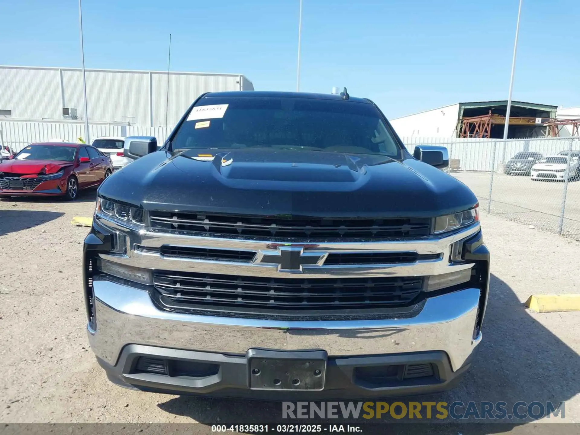 12 Photograph of a damaged car 1GCPWCED2NZ133159 CHEVROLET SILVERADO 1500 LTD 2022