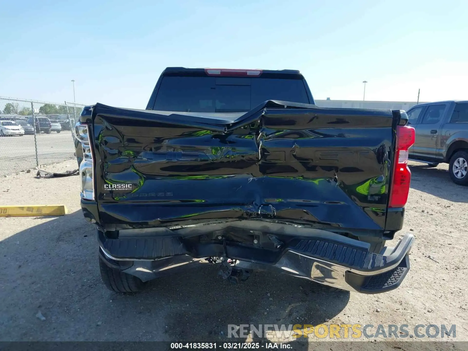 6 Photograph of a damaged car 1GCPWCED2NZ133159 CHEVROLET SILVERADO 1500 LTD 2022