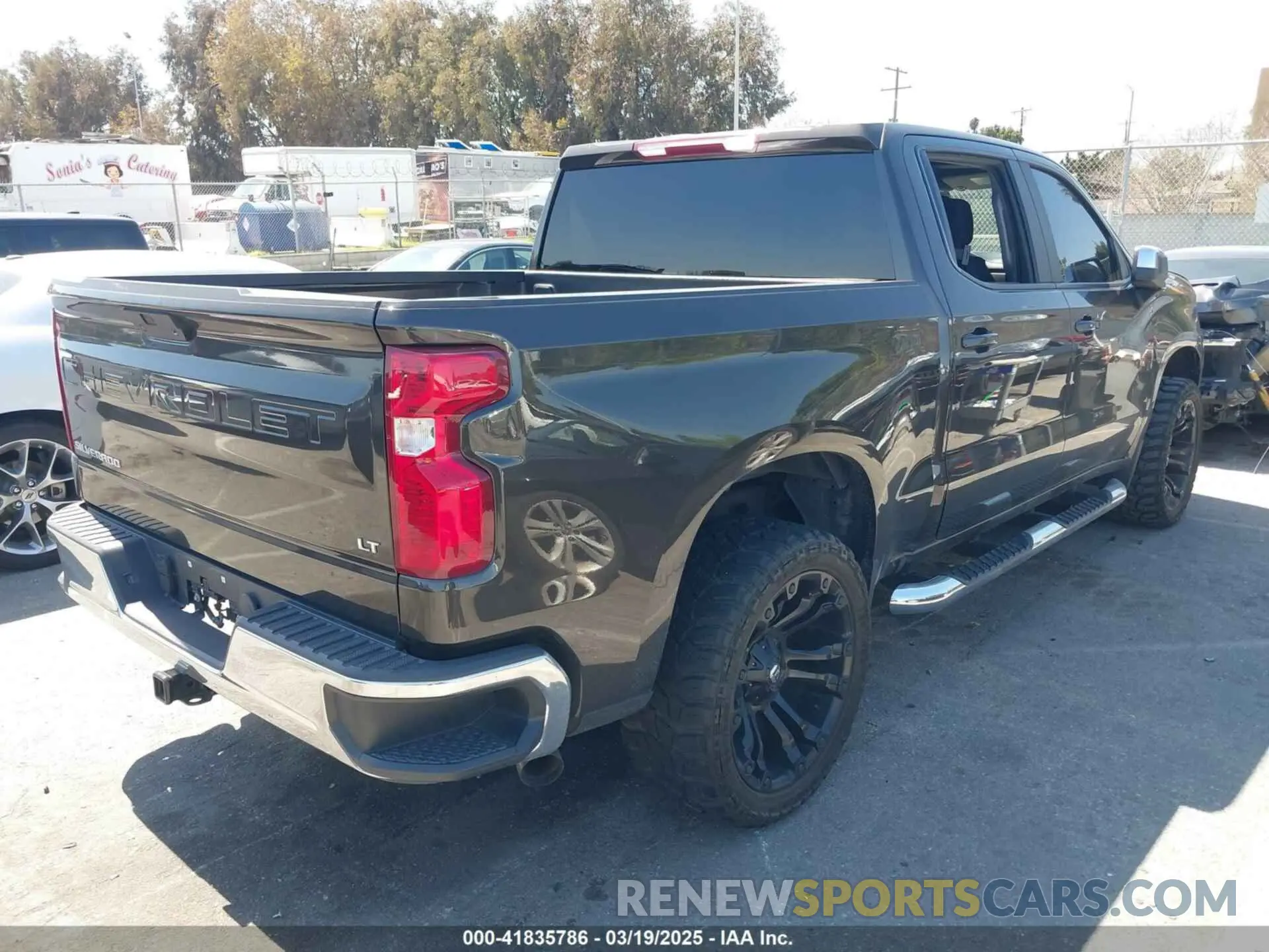 4 Photograph of a damaged car 1GCPWCED6NZ133780 CHEVROLET SILVERADO 1500 LTD 2022