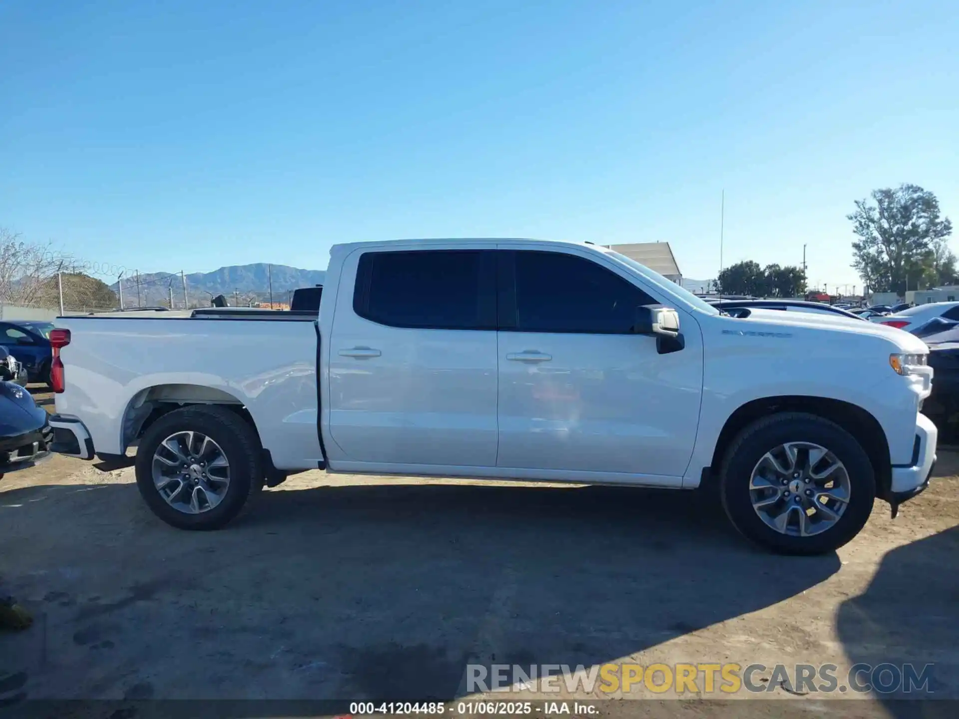 14 Photograph of a damaged car 1GCPWDED6NZ123496 CHEVROLET SILVERADO 1500 LTD 2022