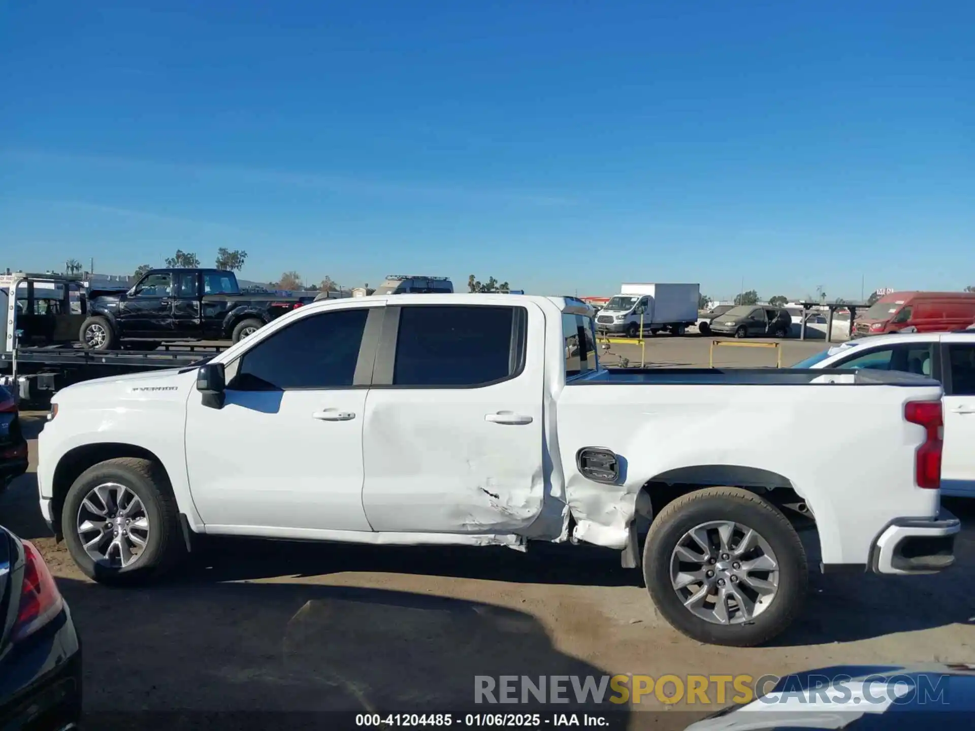 15 Photograph of a damaged car 1GCPWDED6NZ123496 CHEVROLET SILVERADO 1500 LTD 2022