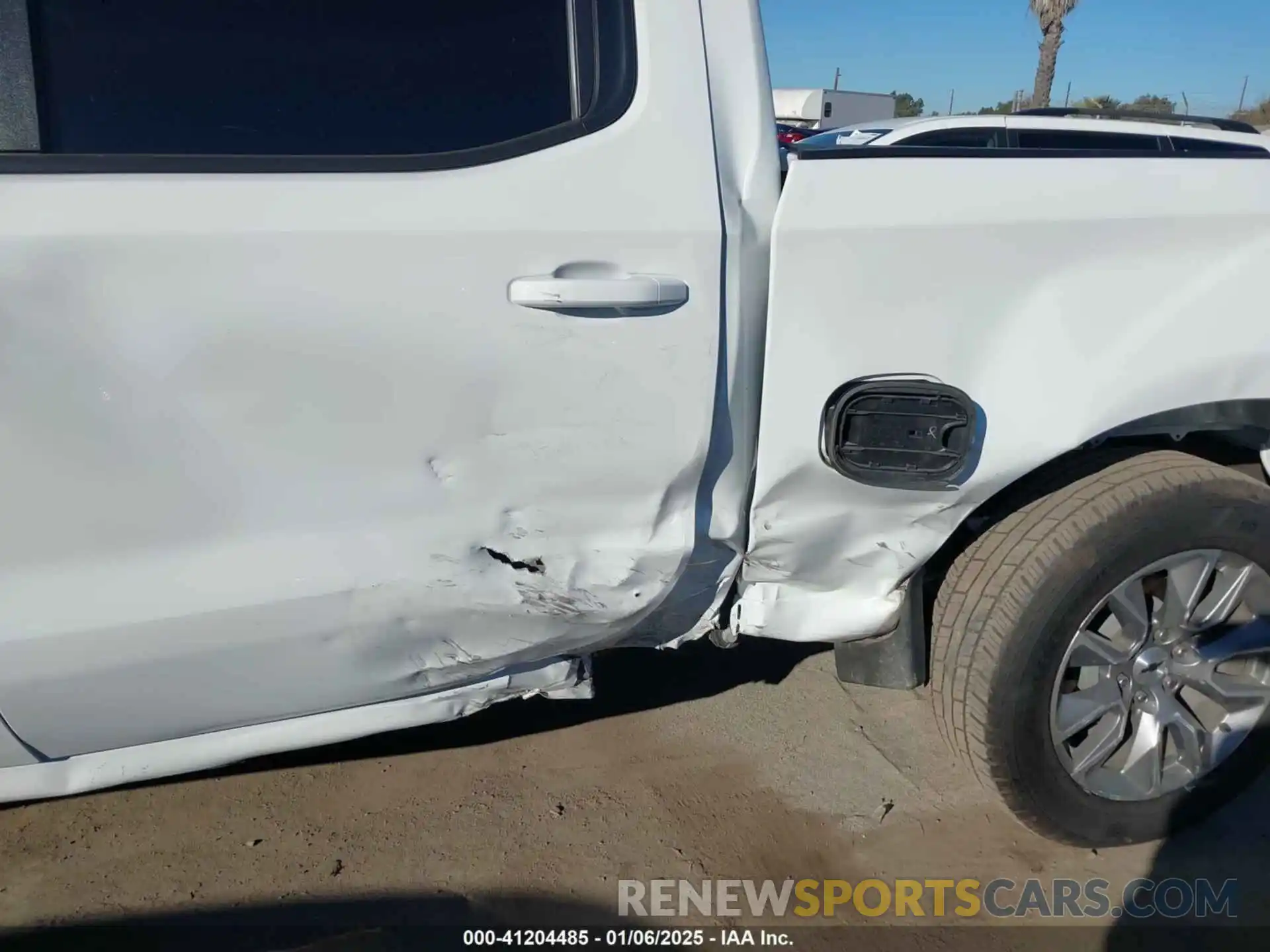 6 Photograph of a damaged car 1GCPWDED6NZ123496 CHEVROLET SILVERADO 1500 LTD 2022