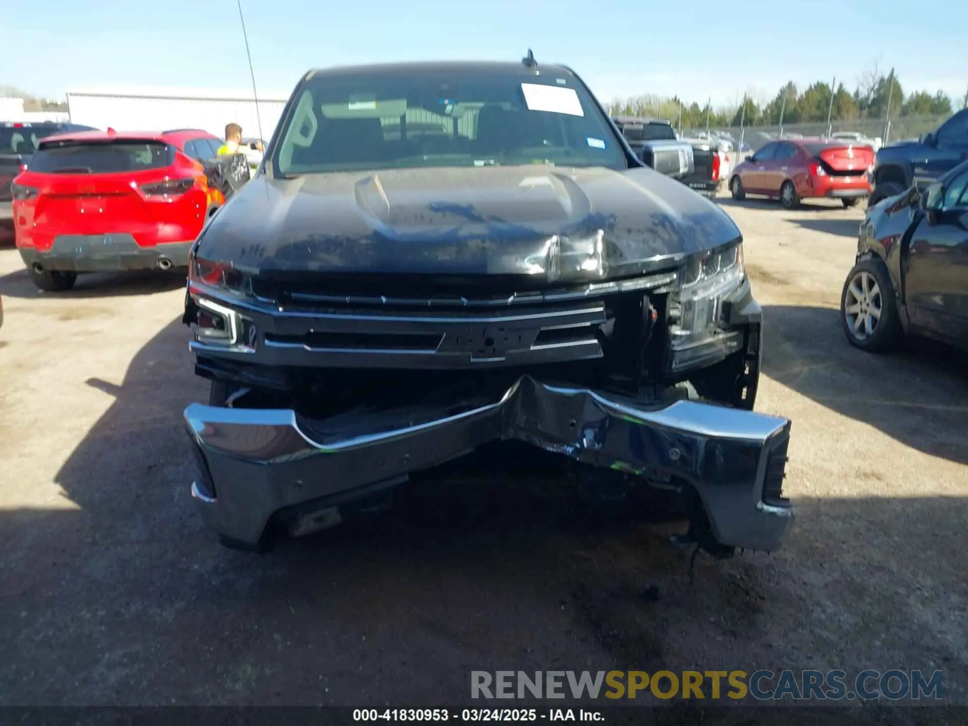12 Photograph of a damaged car 1GCPWEED4NZ103642 CHEVROLET SILVERADO 1500 LTD 2022