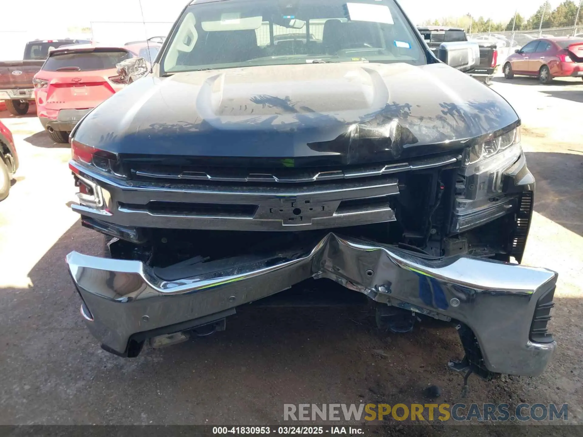 6 Photograph of a damaged car 1GCPWEED4NZ103642 CHEVROLET SILVERADO 1500 LTD 2022