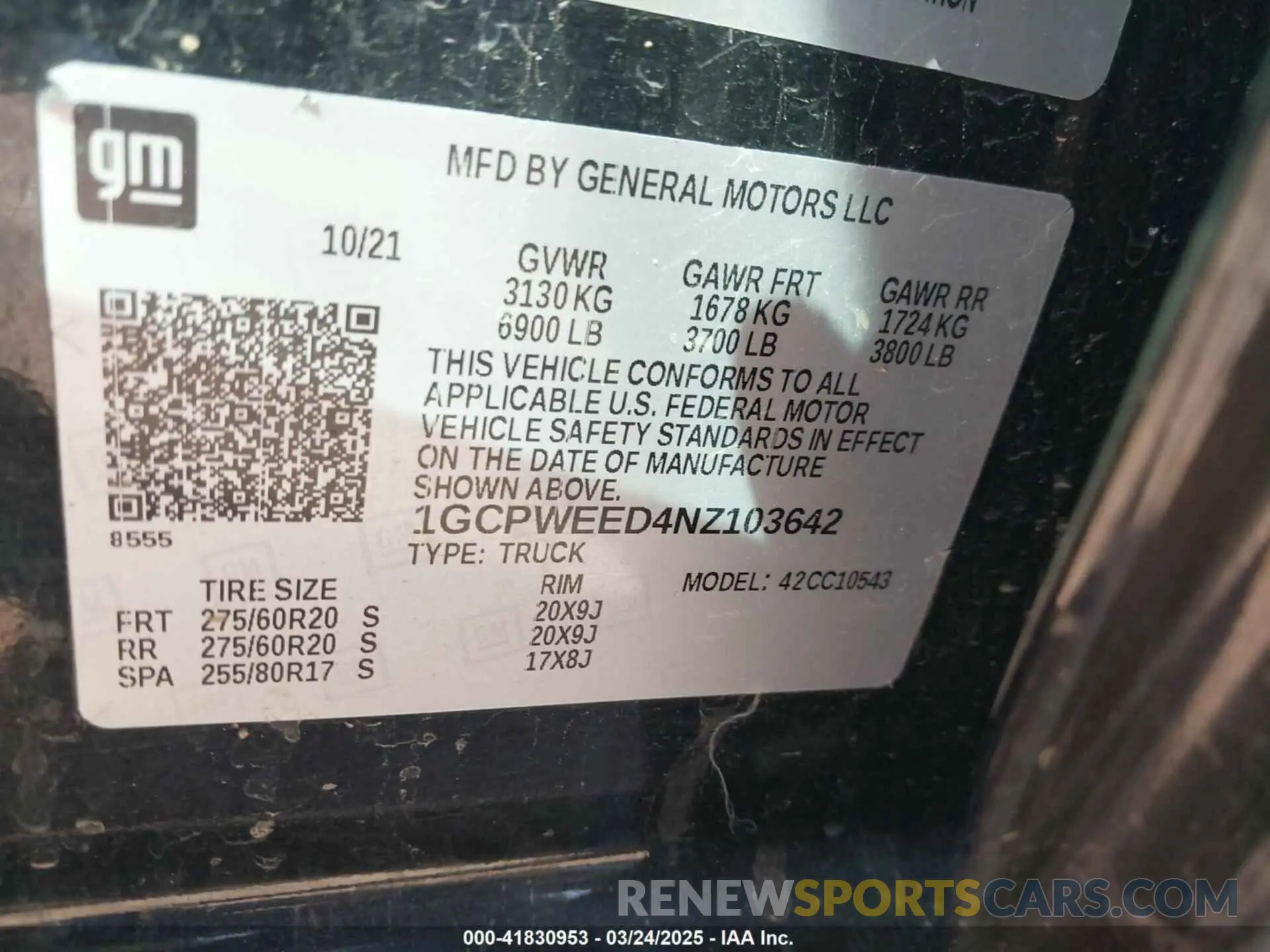 9 Photograph of a damaged car 1GCPWEED4NZ103642 CHEVROLET SILVERADO 1500 LTD 2022