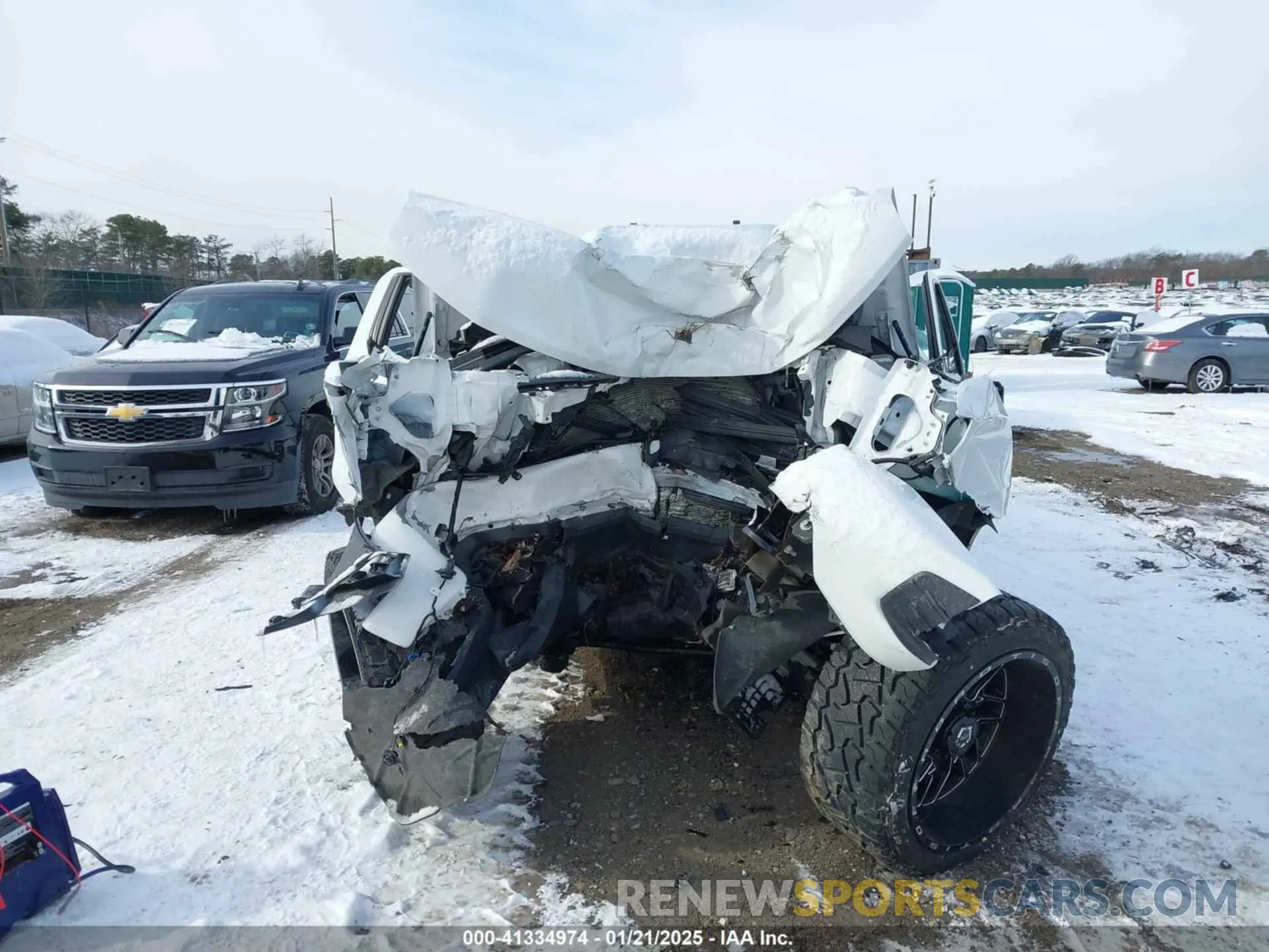 12 Photograph of a damaged car 1GCPYBEK4NZ223304 CHEVROLET SILVERADO 1500 LTD 2022