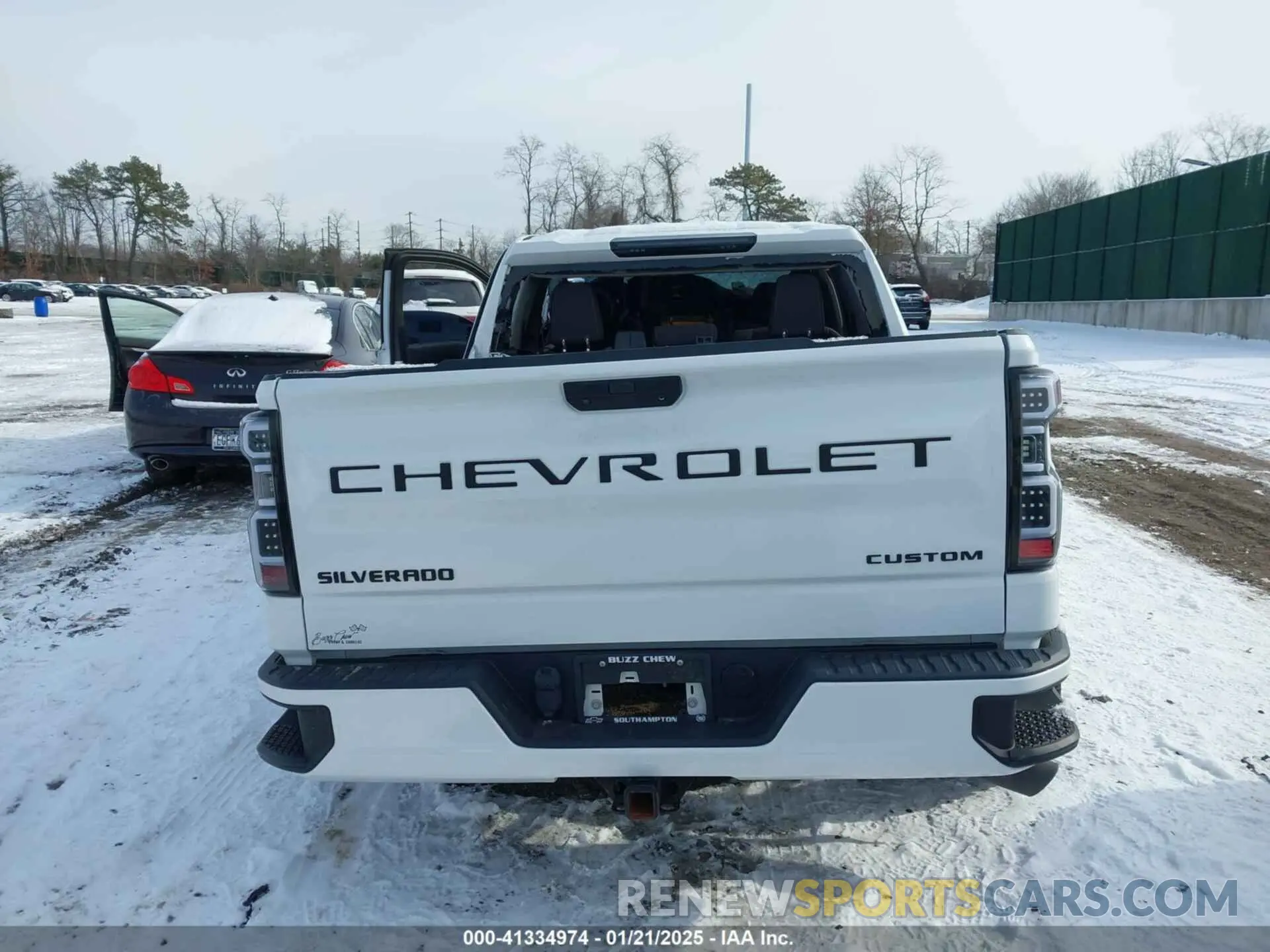 16 Photograph of a damaged car 1GCPYBEK4NZ223304 CHEVROLET SILVERADO 1500 LTD 2022