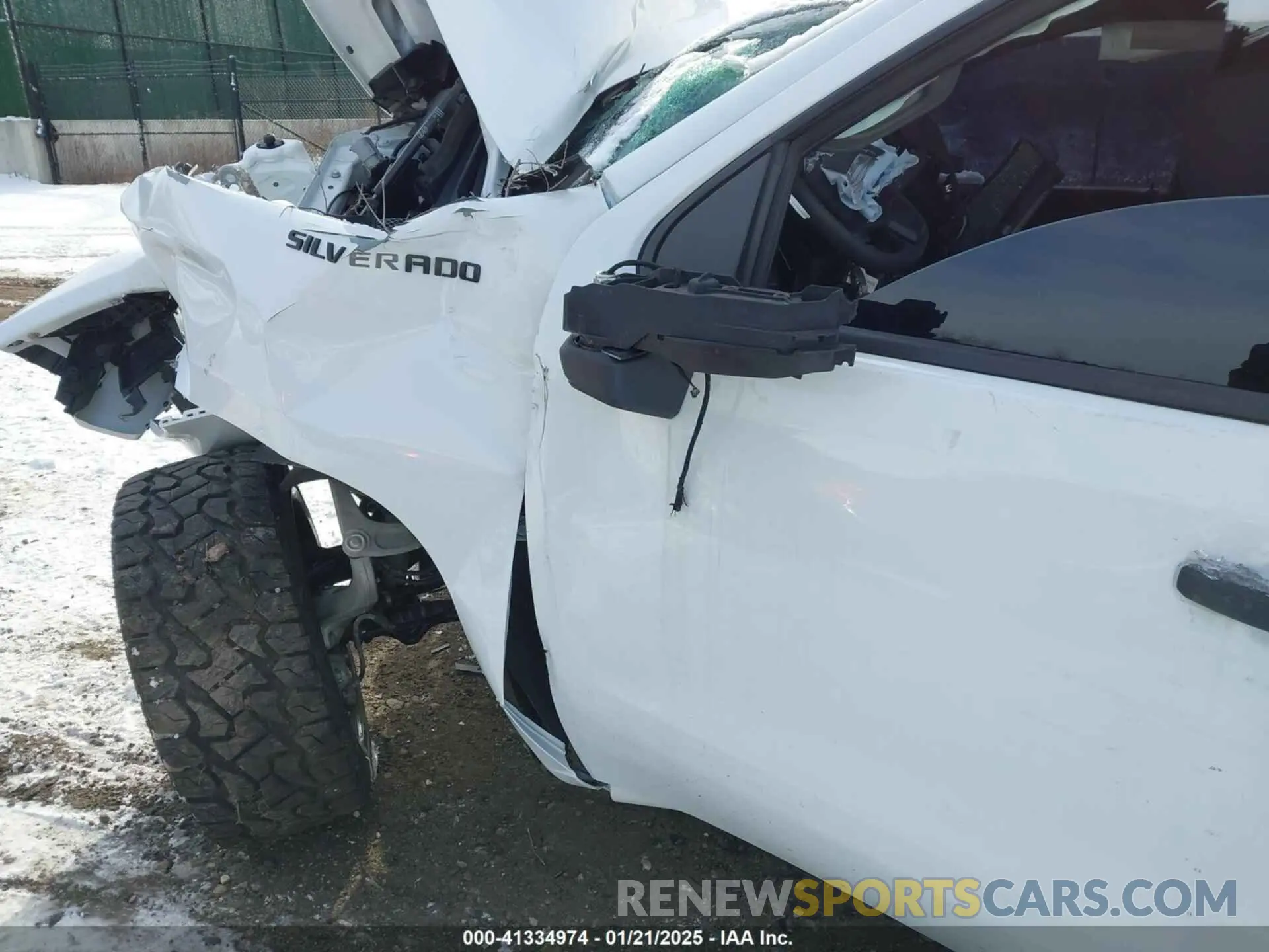 19 Photograph of a damaged car 1GCPYBEK4NZ223304 CHEVROLET SILVERADO 1500 LTD 2022