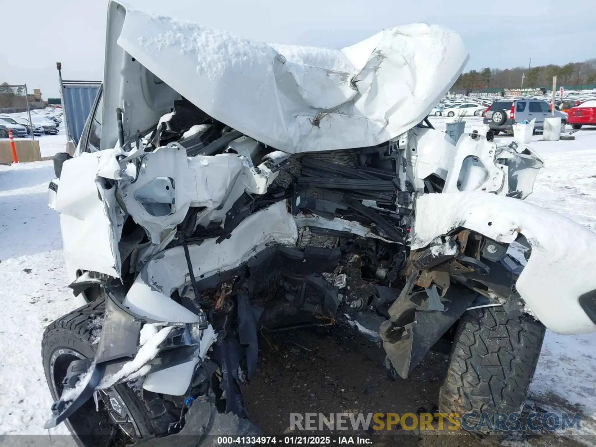 6 Photograph of a damaged car 1GCPYBEK4NZ223304 CHEVROLET SILVERADO 1500 LTD 2022