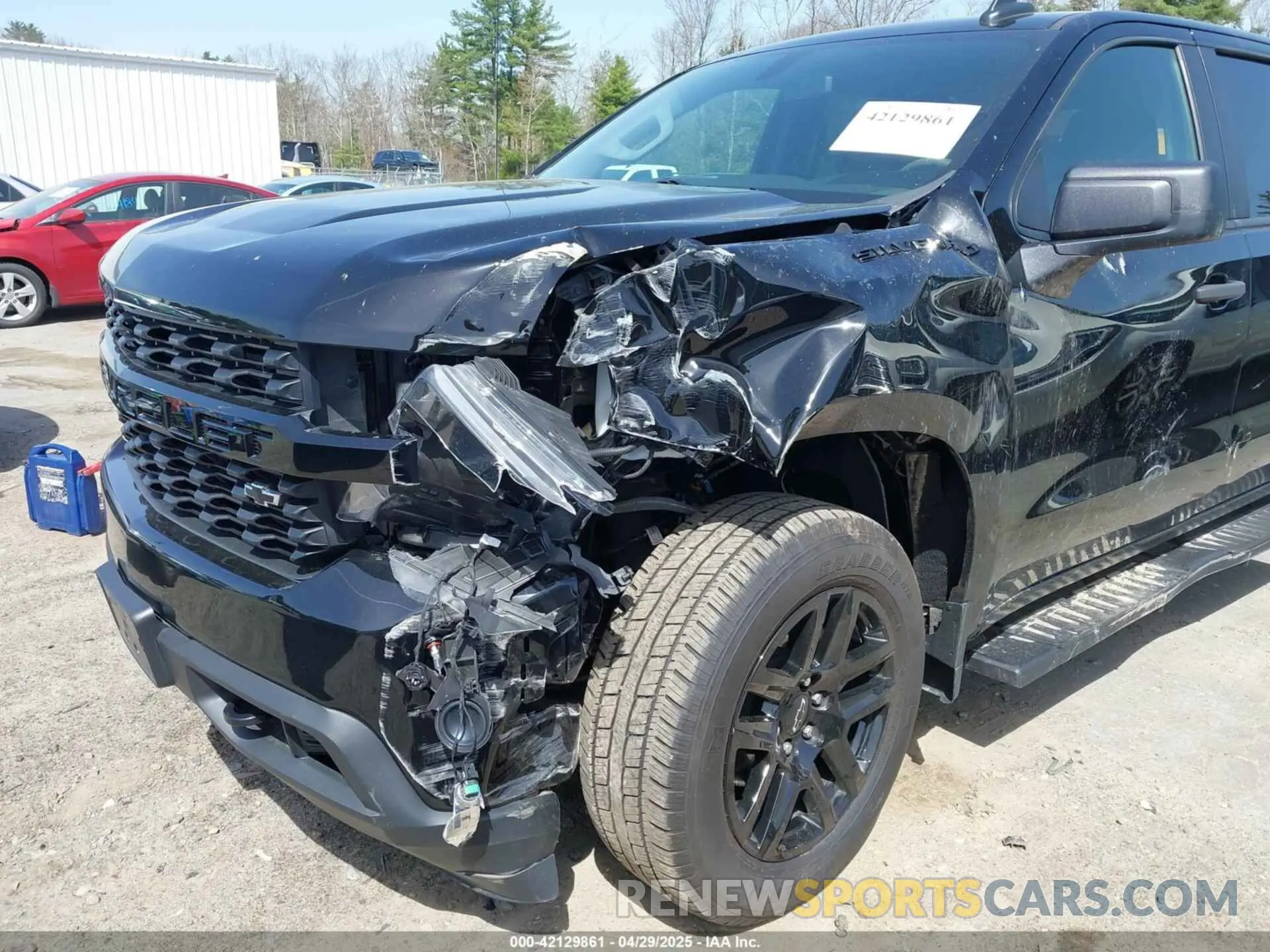 6 Photograph of a damaged car 1GCPYBEK5NZ133322 CHEVROLET SILVERADO 1500 LTD 2022