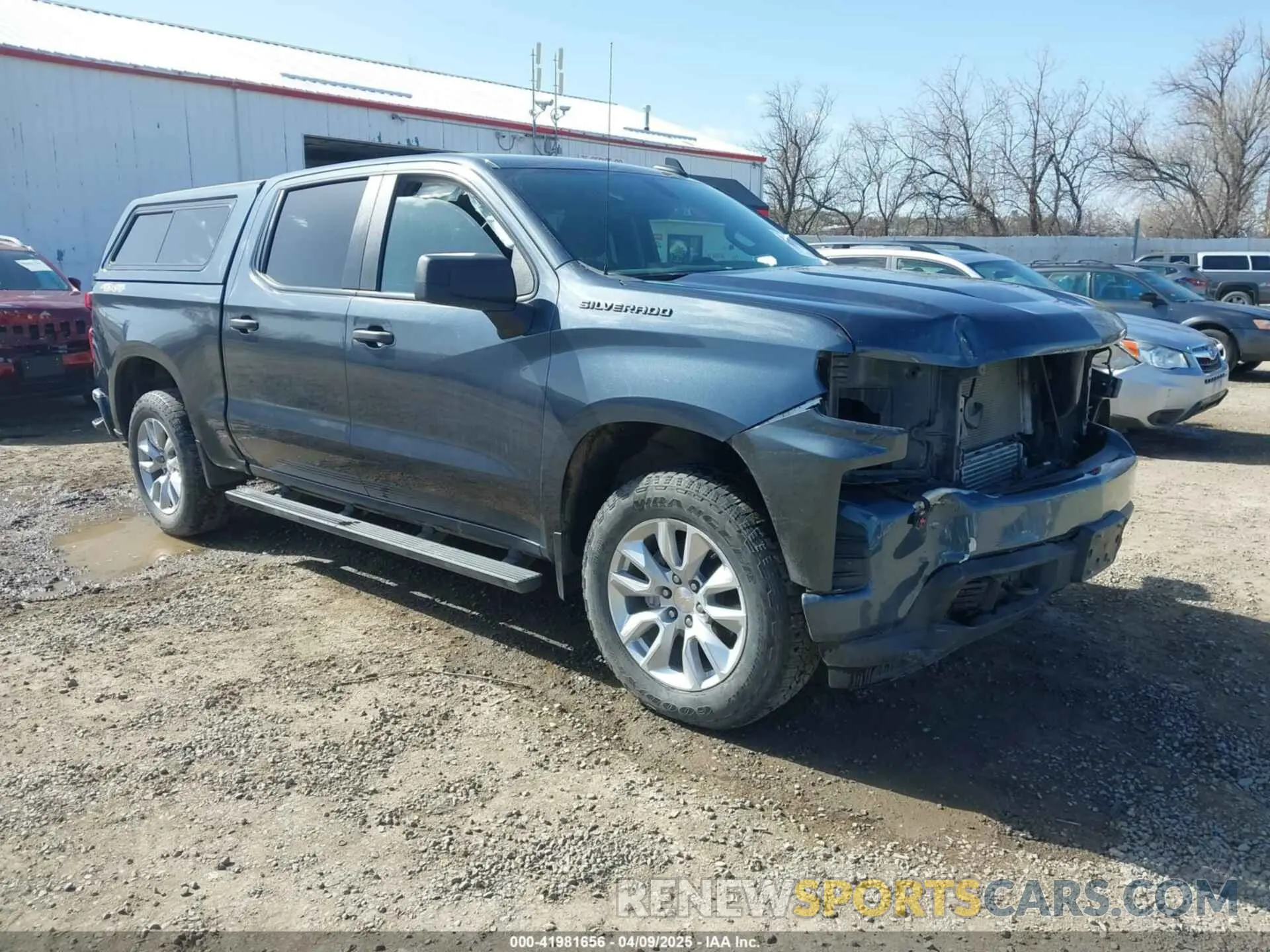1 Photograph of a damaged car 1GCPYBEK5NZ183282 CHEVROLET SILVERADO 1500 LTD 2022