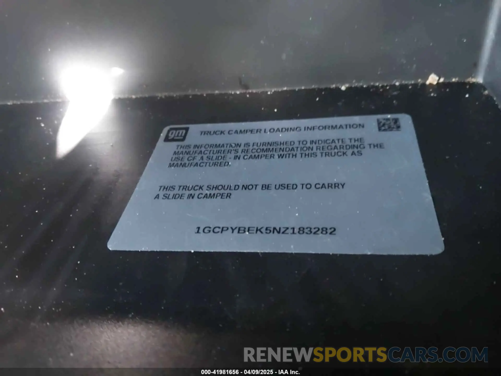 9 Photograph of a damaged car 1GCPYBEK5NZ183282 CHEVROLET SILVERADO 1500 LTD 2022