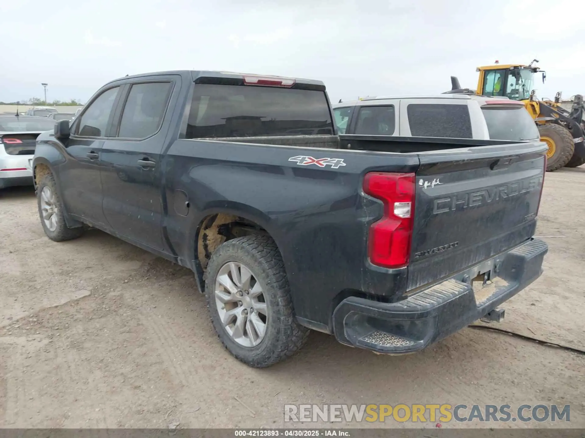 3 Photograph of a damaged car 1GCPYBEK8NZ149479 CHEVROLET SILVERADO 1500 LTD 2022