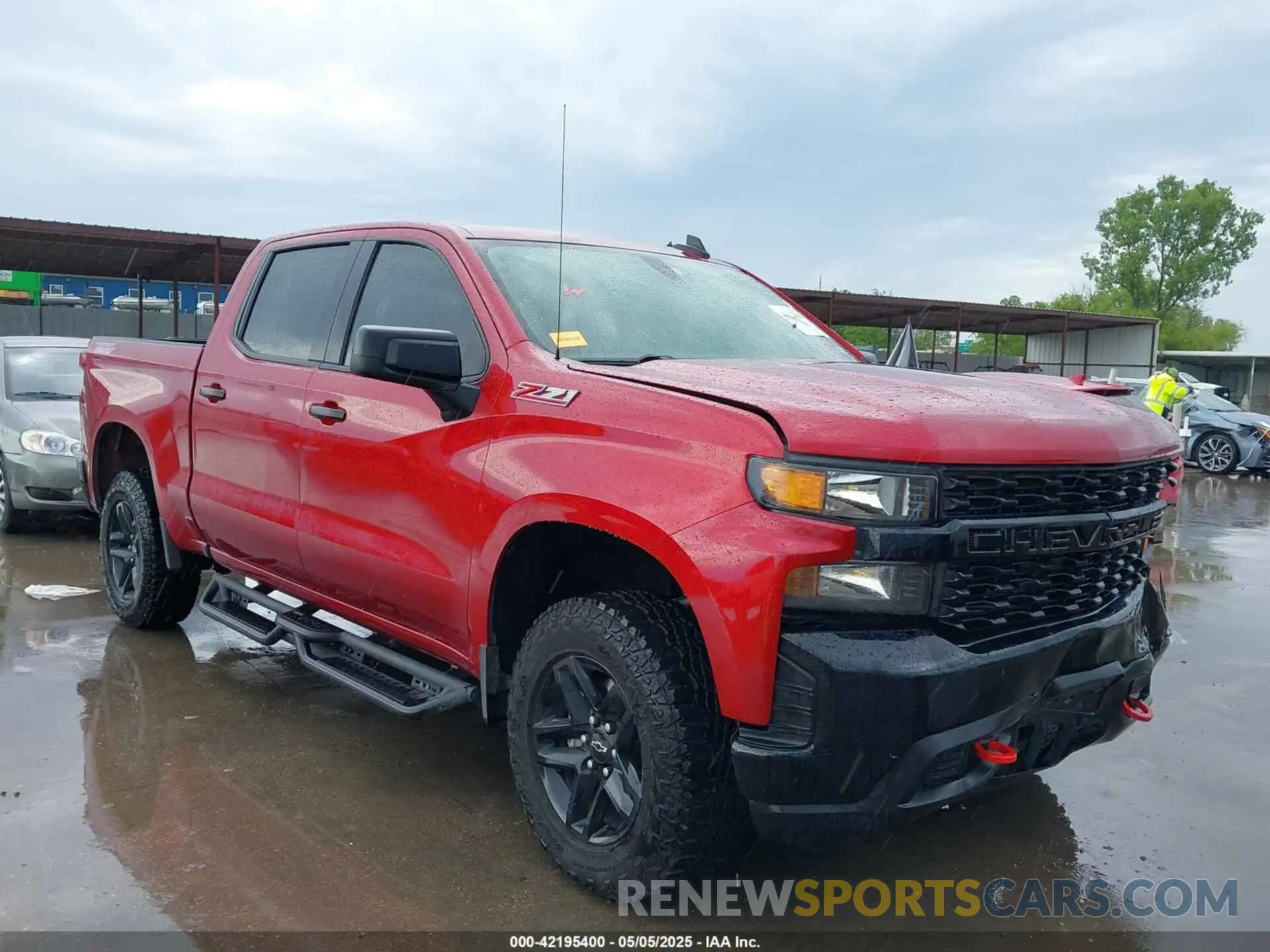 1 Photograph of a damaged car 1GCPYCEK8NZ138763 CHEVROLET SILVERADO 1500 LTD 2022