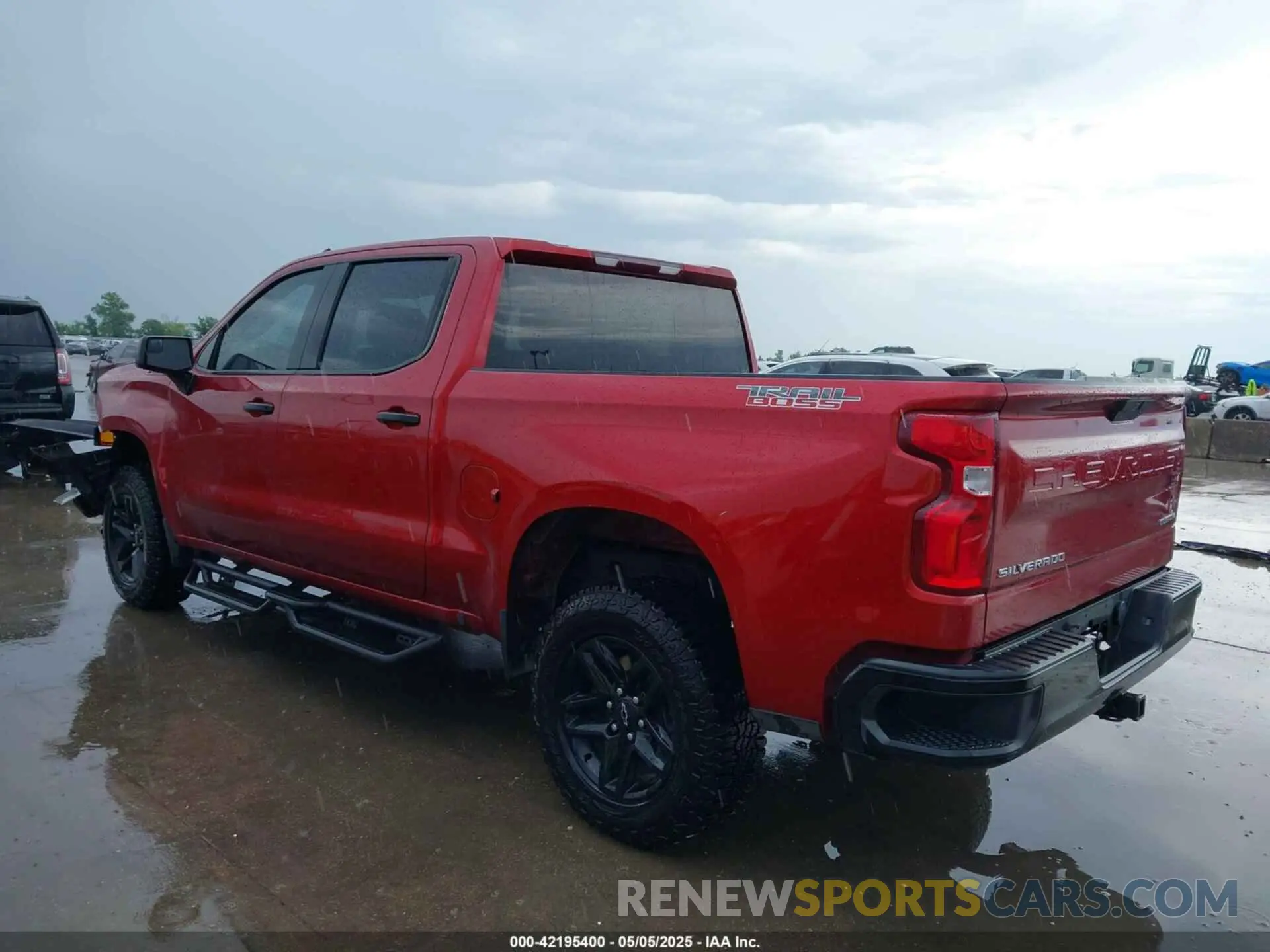 3 Photograph of a damaged car 1GCPYCEK8NZ138763 CHEVROLET SILVERADO 1500 LTD 2022