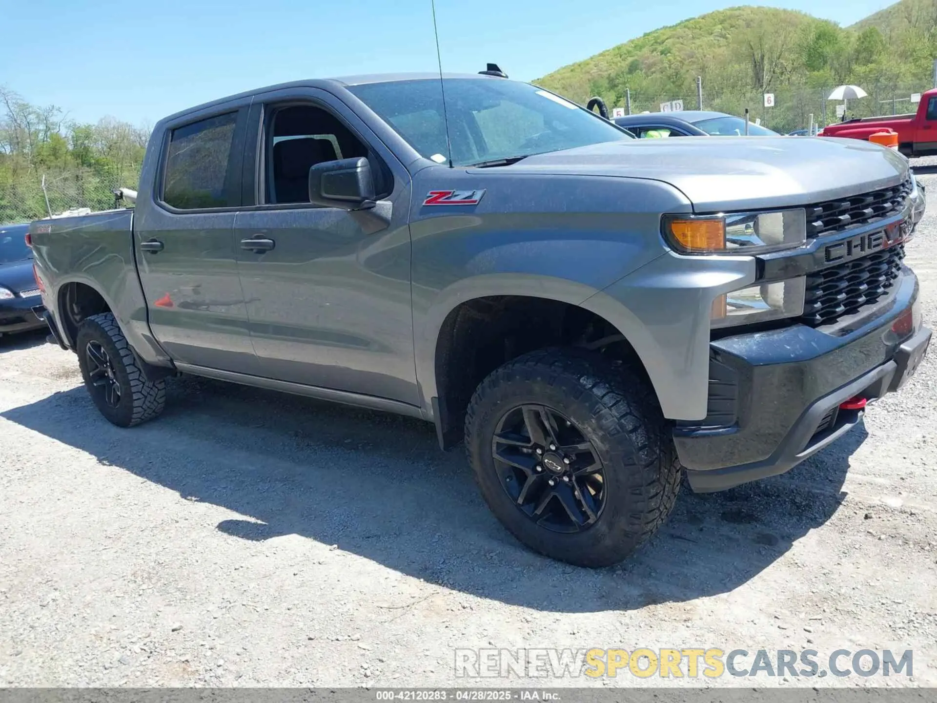 1 Photograph of a damaged car 1GCPYCEK9NZ184344 CHEVROLET SILVERADO 1500 LTD 2022