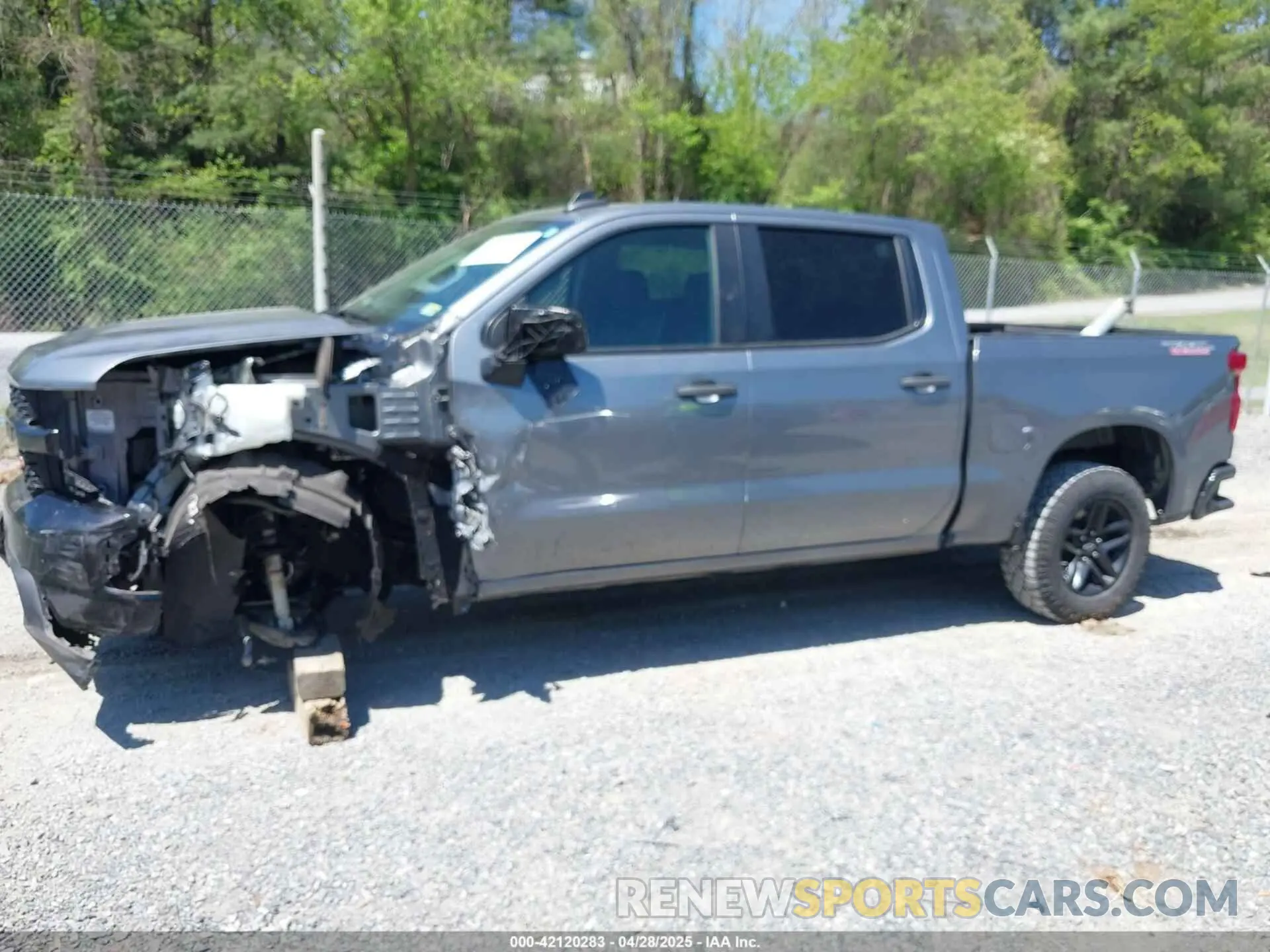 15 Photograph of a damaged car 1GCPYCEK9NZ184344 CHEVROLET SILVERADO 1500 LTD 2022