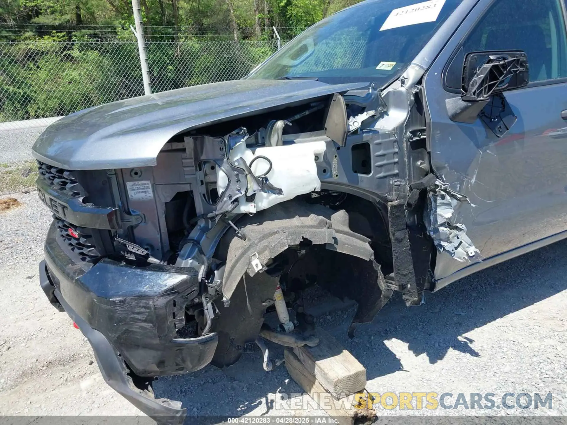 6 Photograph of a damaged car 1GCPYCEK9NZ184344 CHEVROLET SILVERADO 1500 LTD 2022