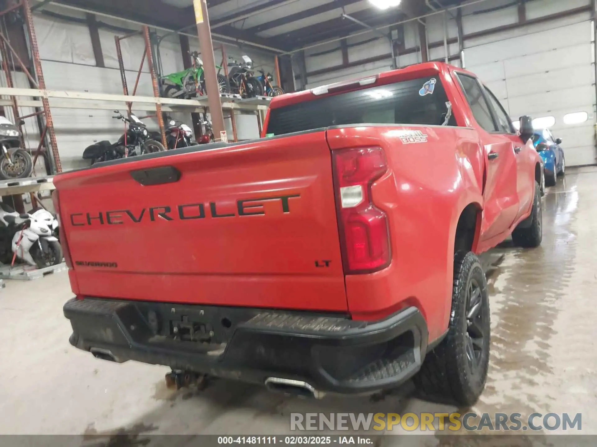 16 Photograph of a damaged car 1GCPYFED1NZ170344 CHEVROLET SILVERADO 1500 LTD 2022
